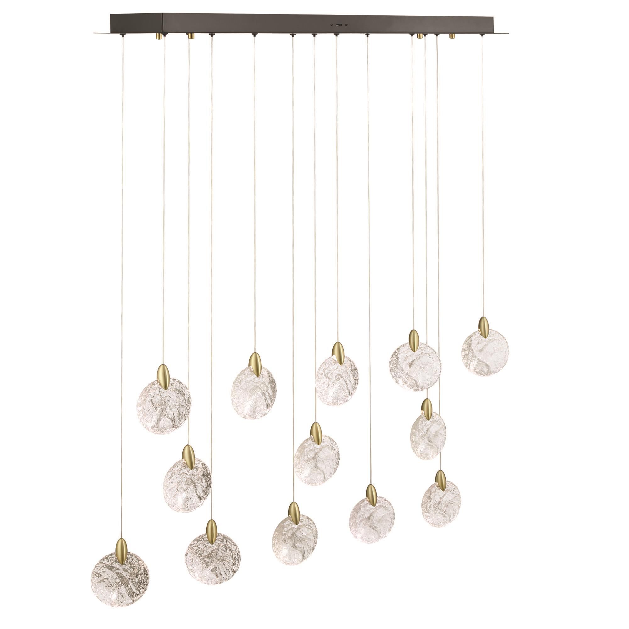 Snowflake 40 Inch Linear Suspension Light,
