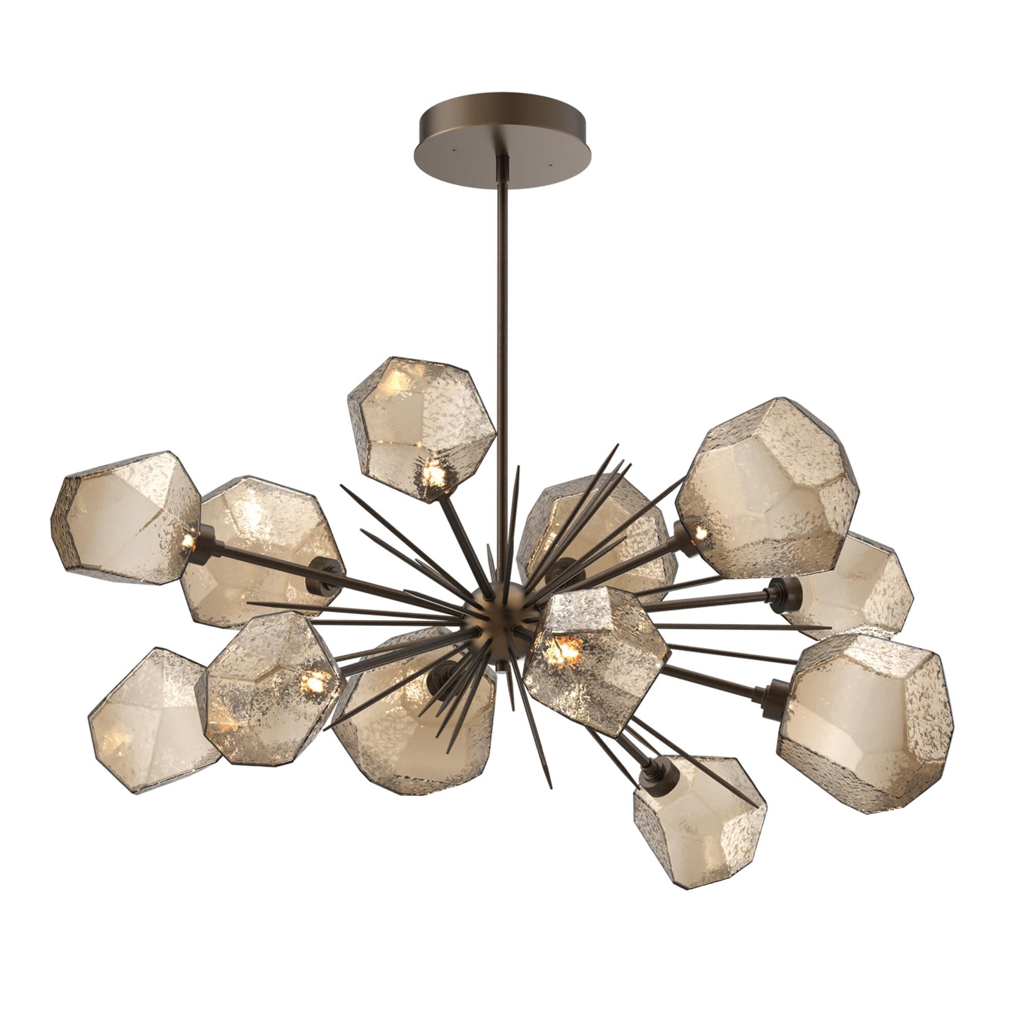 Gem 48 Inch 12 Light LED Linear Suspension Light by Hammerton Studio