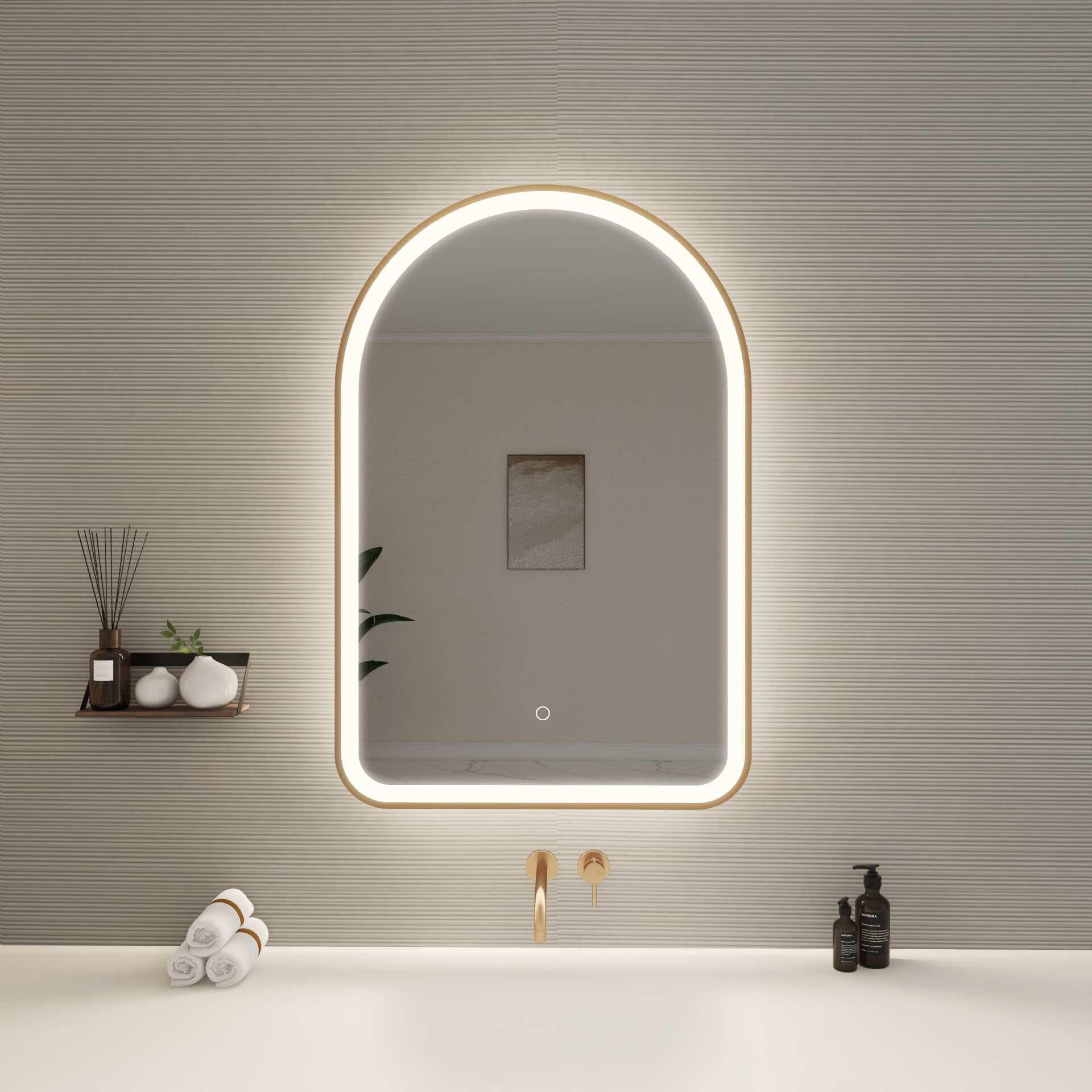 Shown in Satin Gold finish