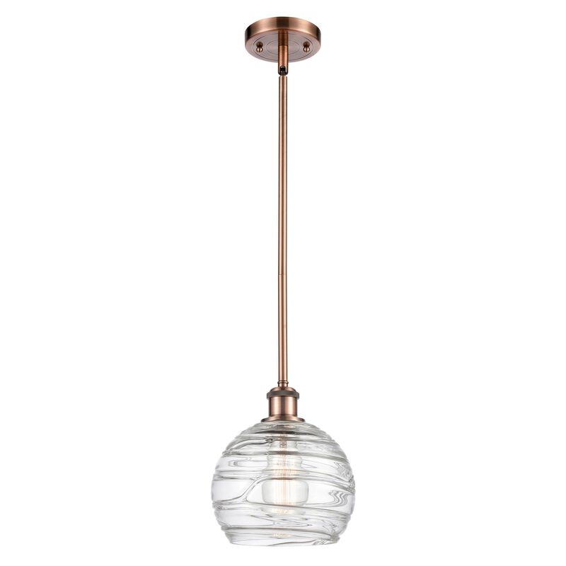 Bruno Marashlian Athens Deco Swirl 8 Inch Mini Pendant by Innovations Lighting
