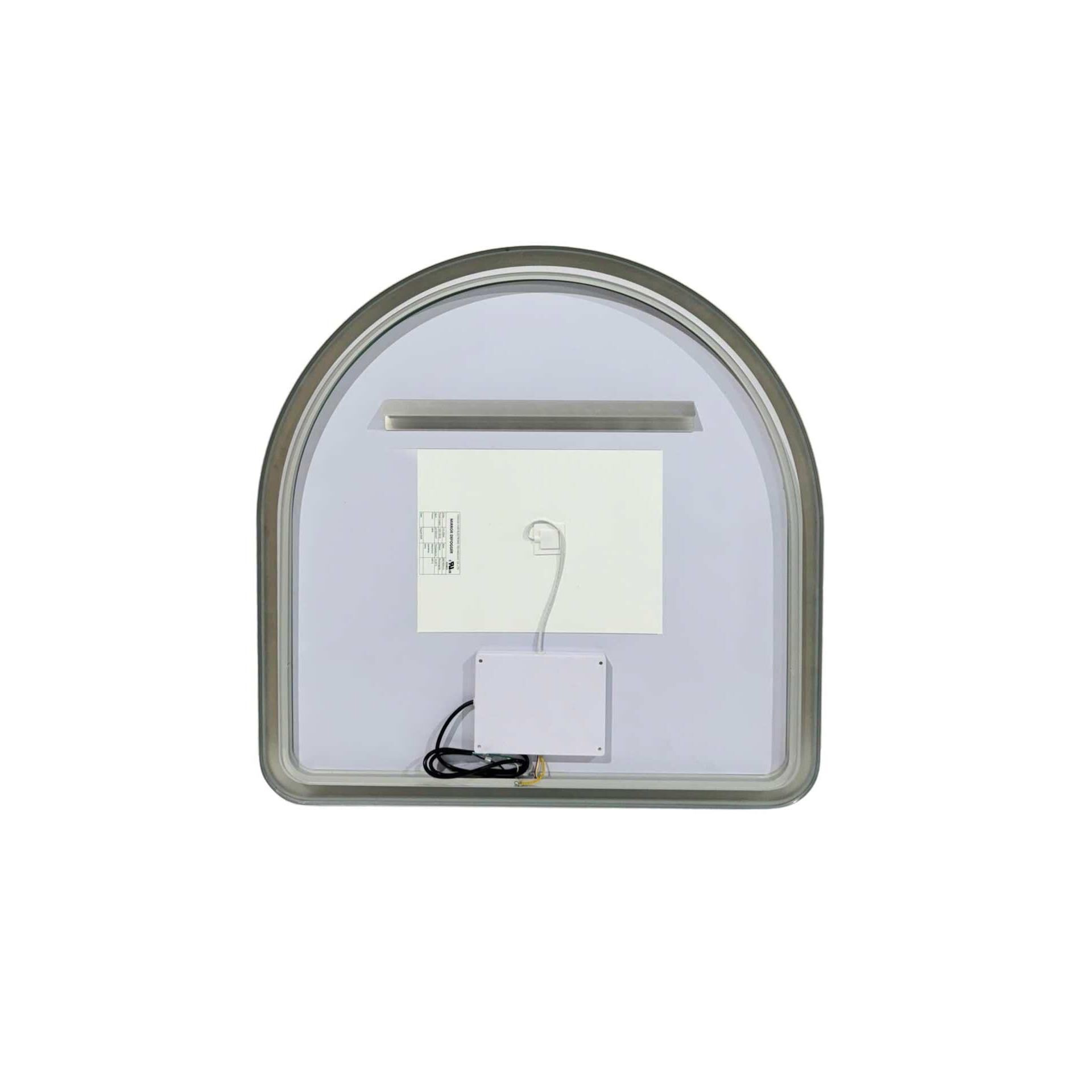 Harmoni 36 Inch Arched LED Lighted Mirror by Elegant Decor