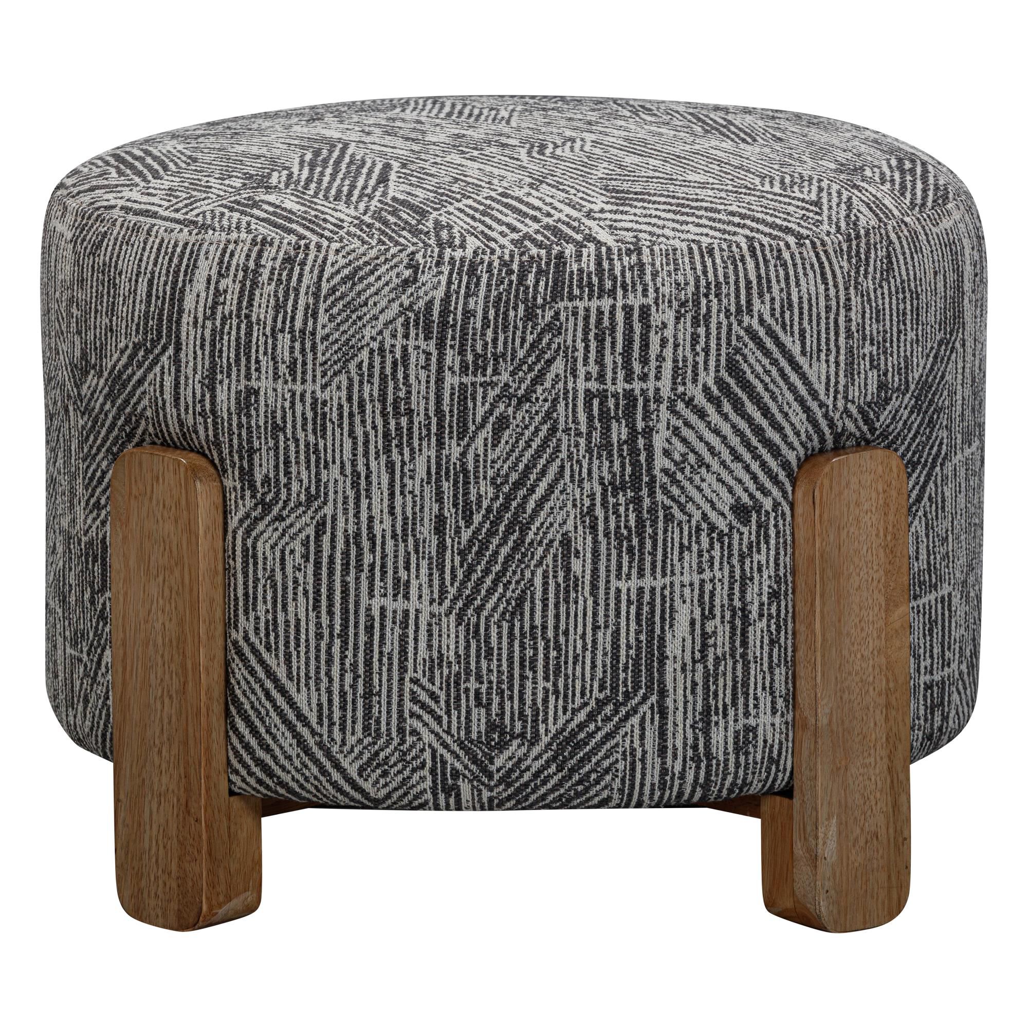 Jasper 23 Inch Ottoman By Bassett Mirror Company