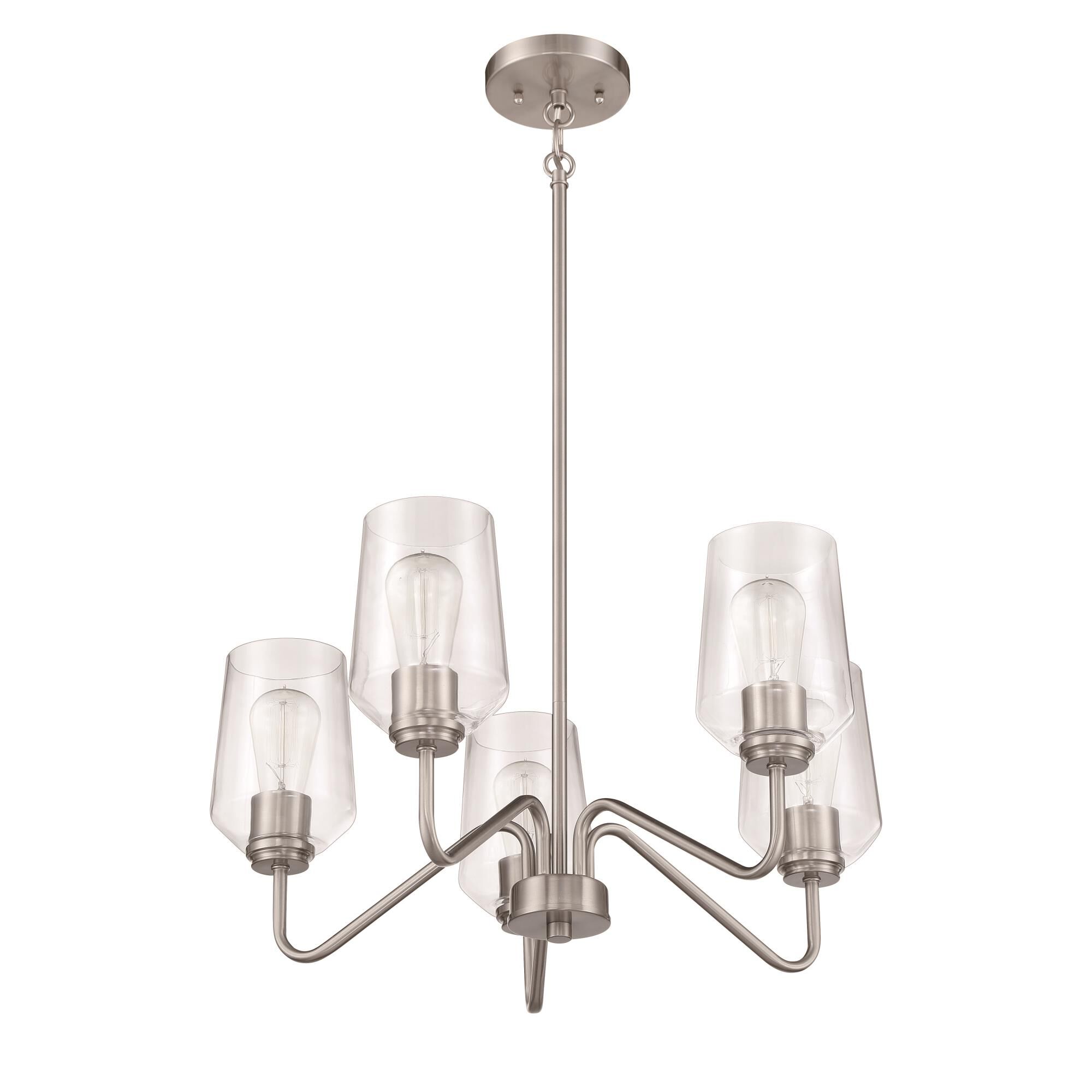 Shayna 23 Inch 5 Light Chandelier by Craftmade