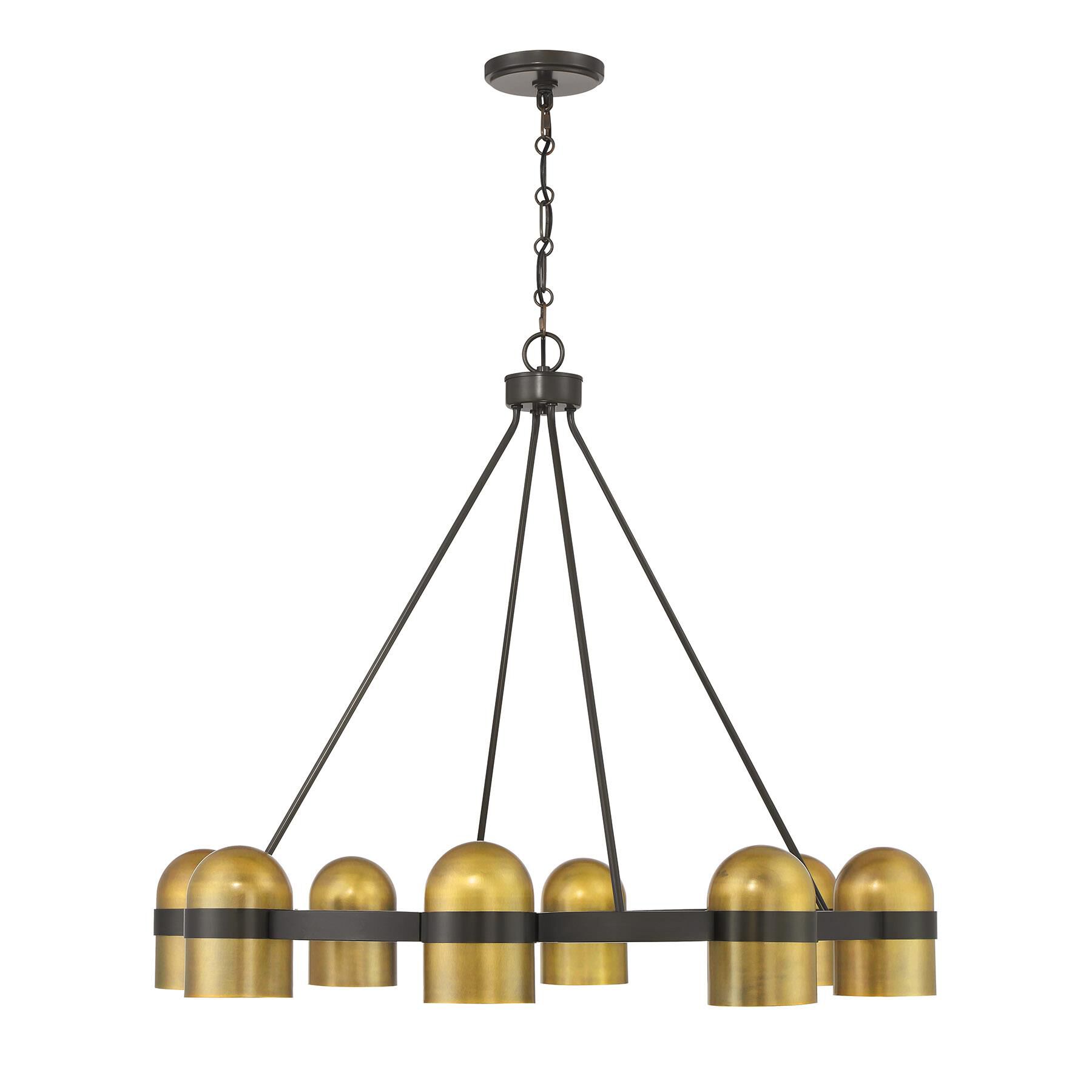 Shown in Mediterranean Bronze and Riviera Brass finish