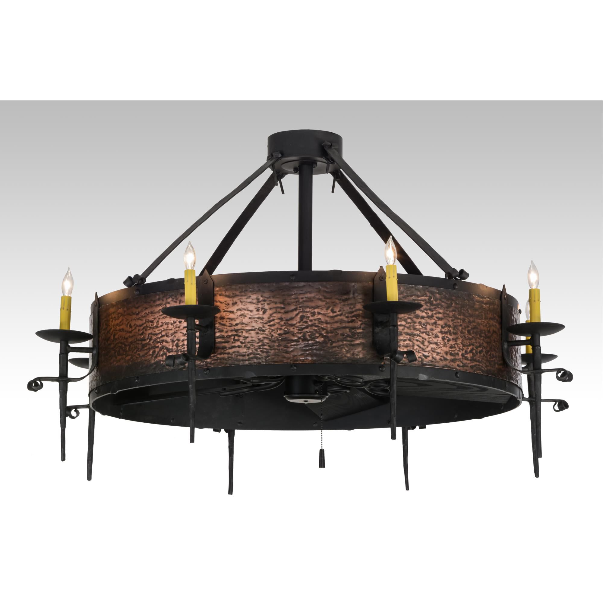 50 Inch Chandelier Ceiling Fan by Meyda Lighting