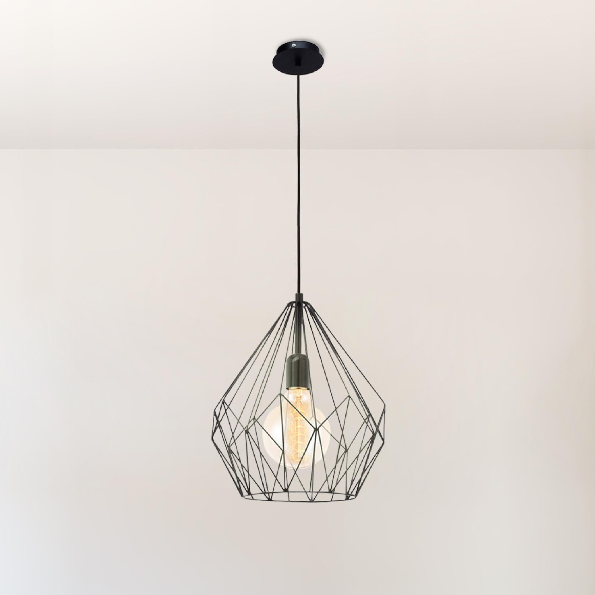 Eglo Lighting Eglo Carlton 11 Inch Mini Pendant
