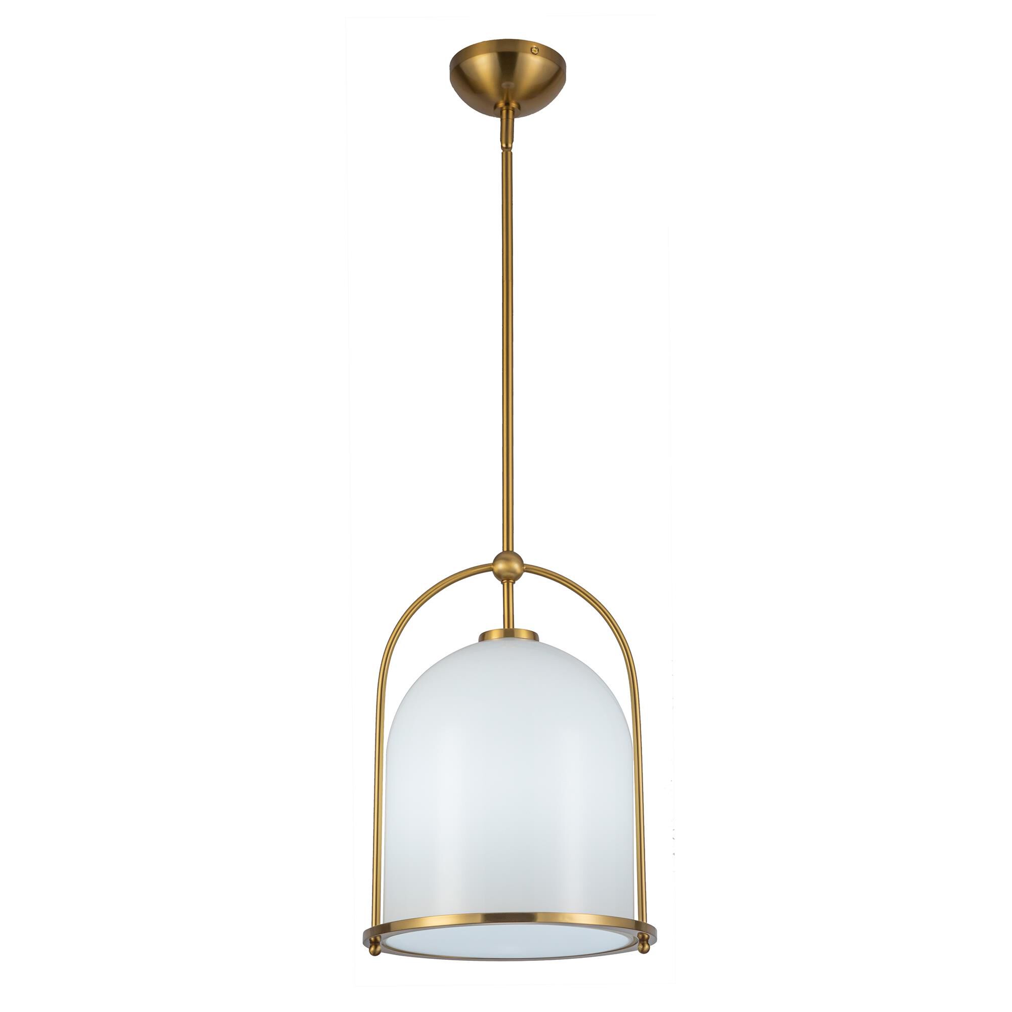 Shown in Brushed Brass finish