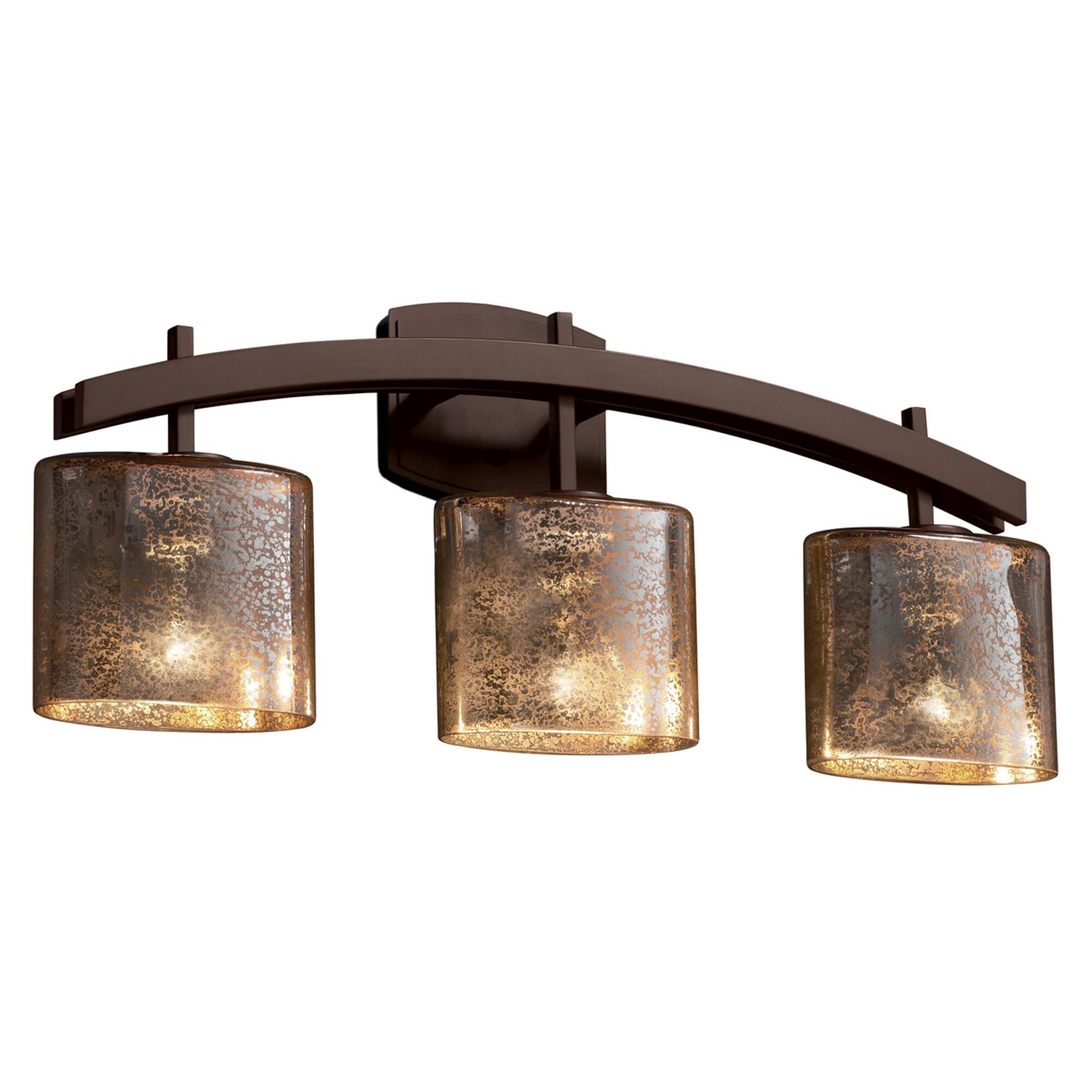 Fusion 25 Inch 3 Light Bath Vanity Light by Justice Design Group - Clearance