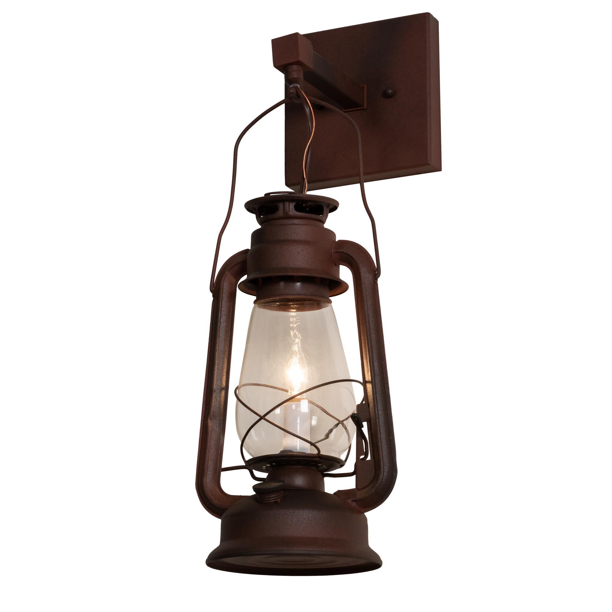 Shown in Rust finish
