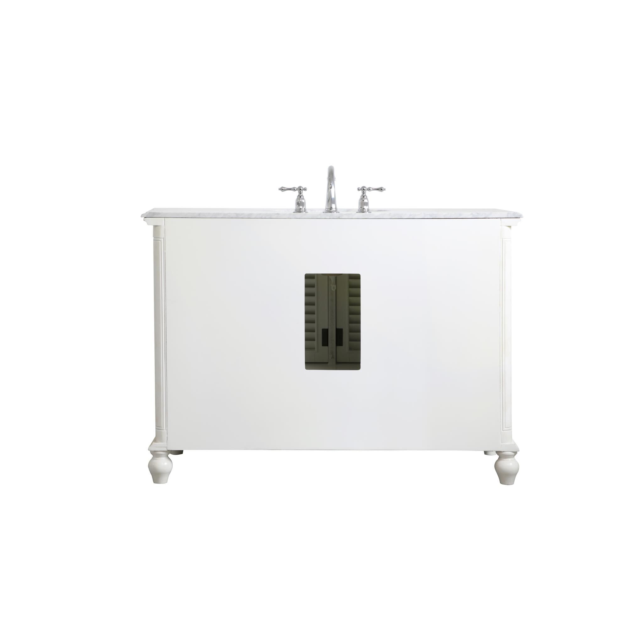 Shown in Antique White finish