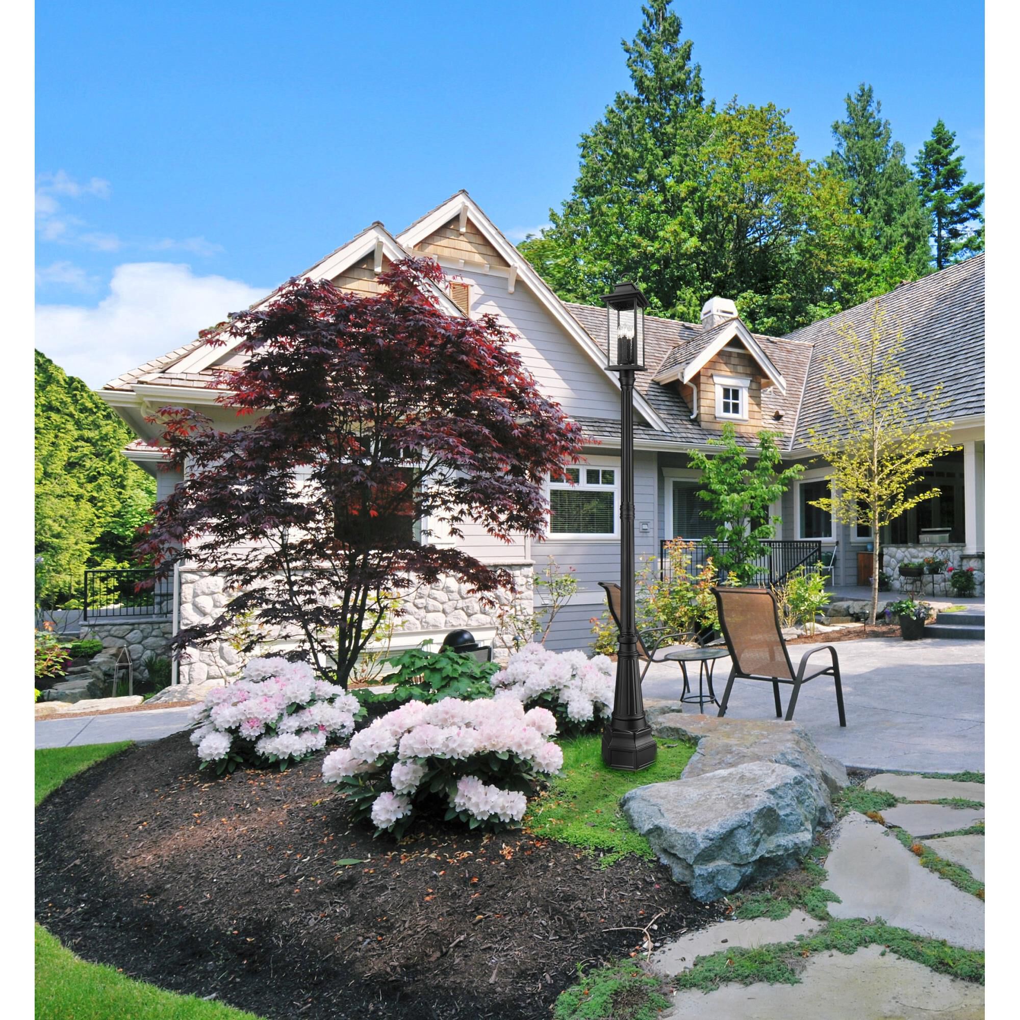 Tiberius 107 Inch Outdoor Post Lamp by Z Lite