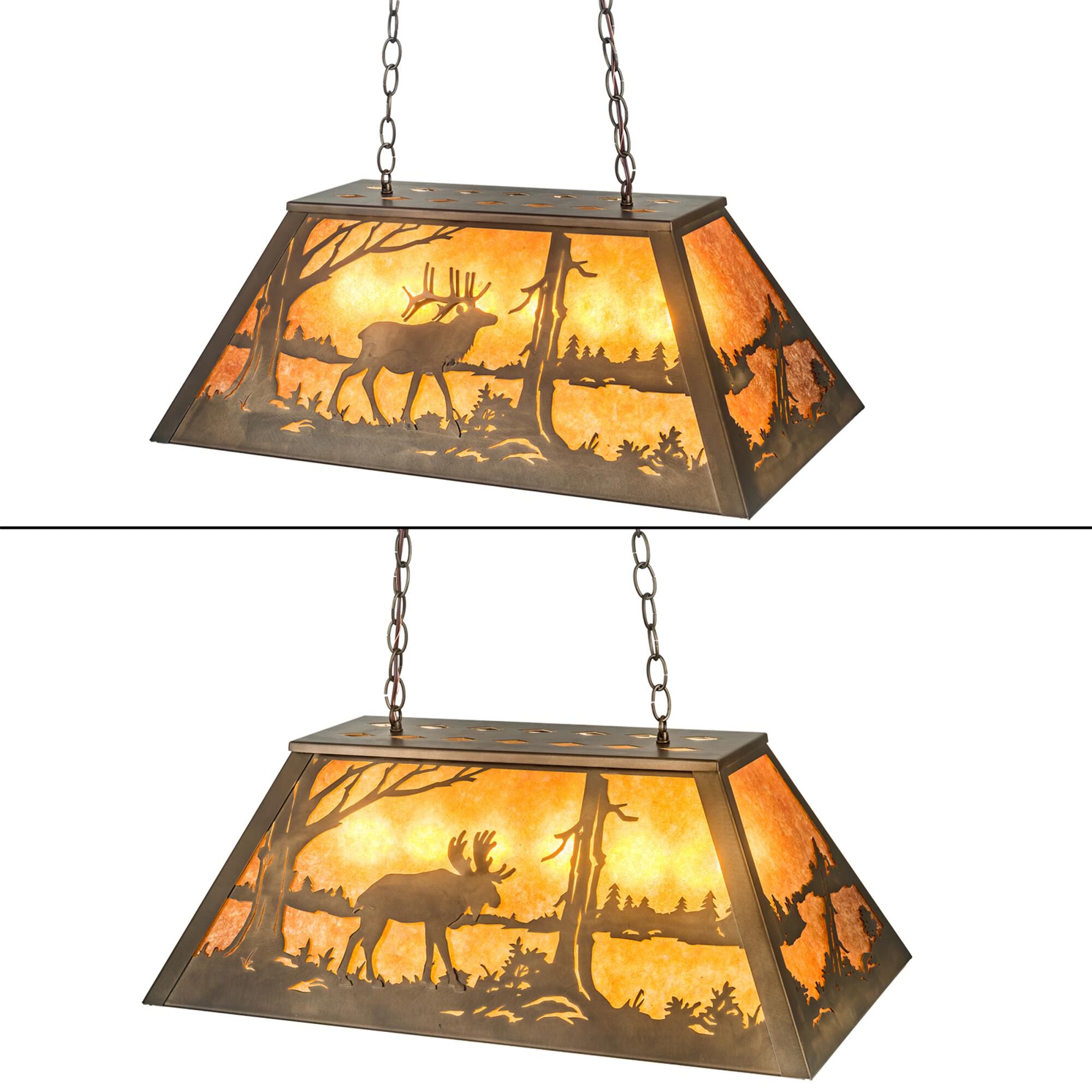 30 Inch 6 Light Linear Suspension Light by Meyda Lighting