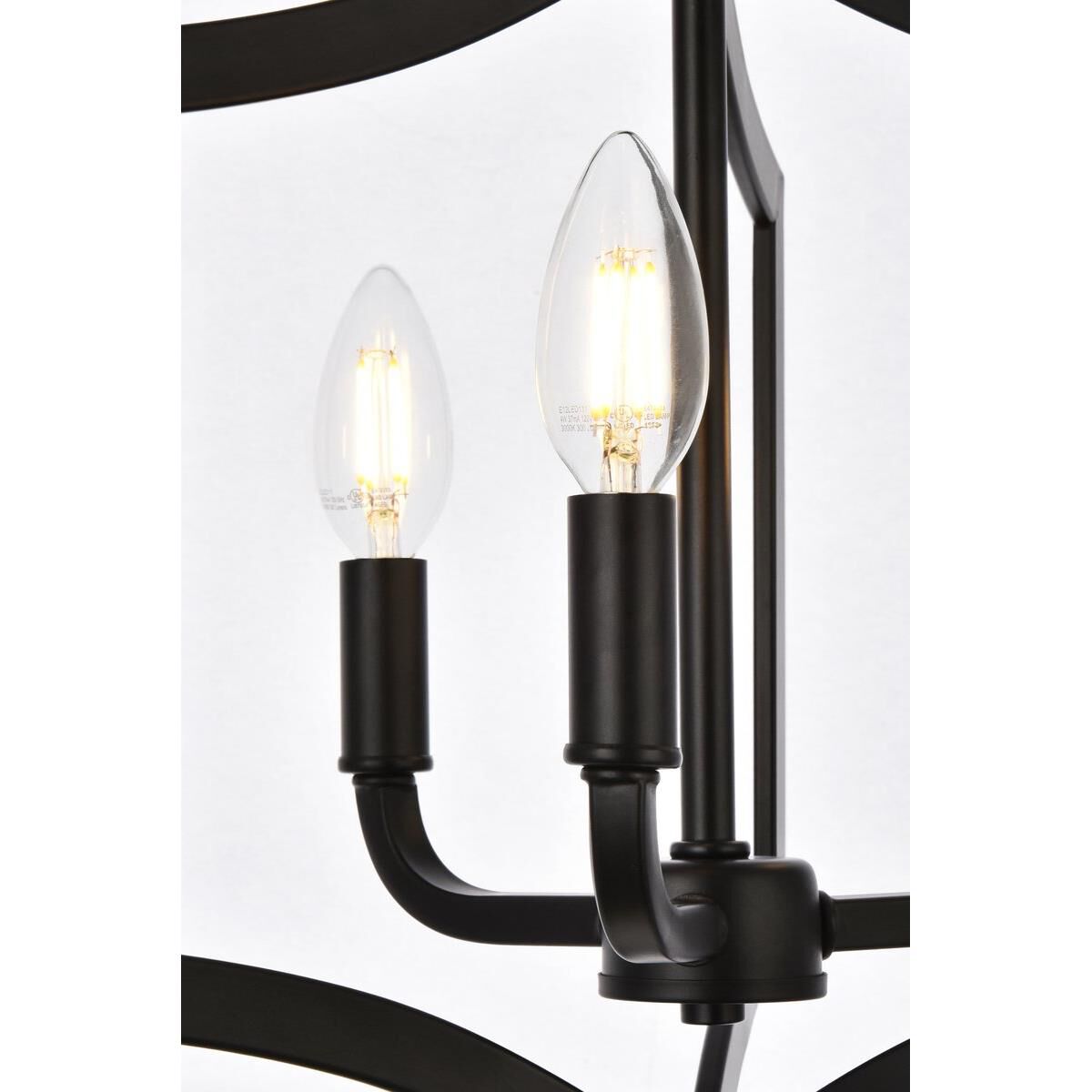 Kiera 12 Inch 3 Light Flush Mount by Elegant Lighting