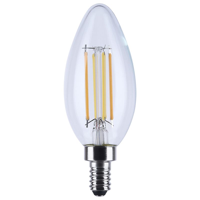 Dimmable 5 Watt 3000K B11 LED Light Bulb by Satco