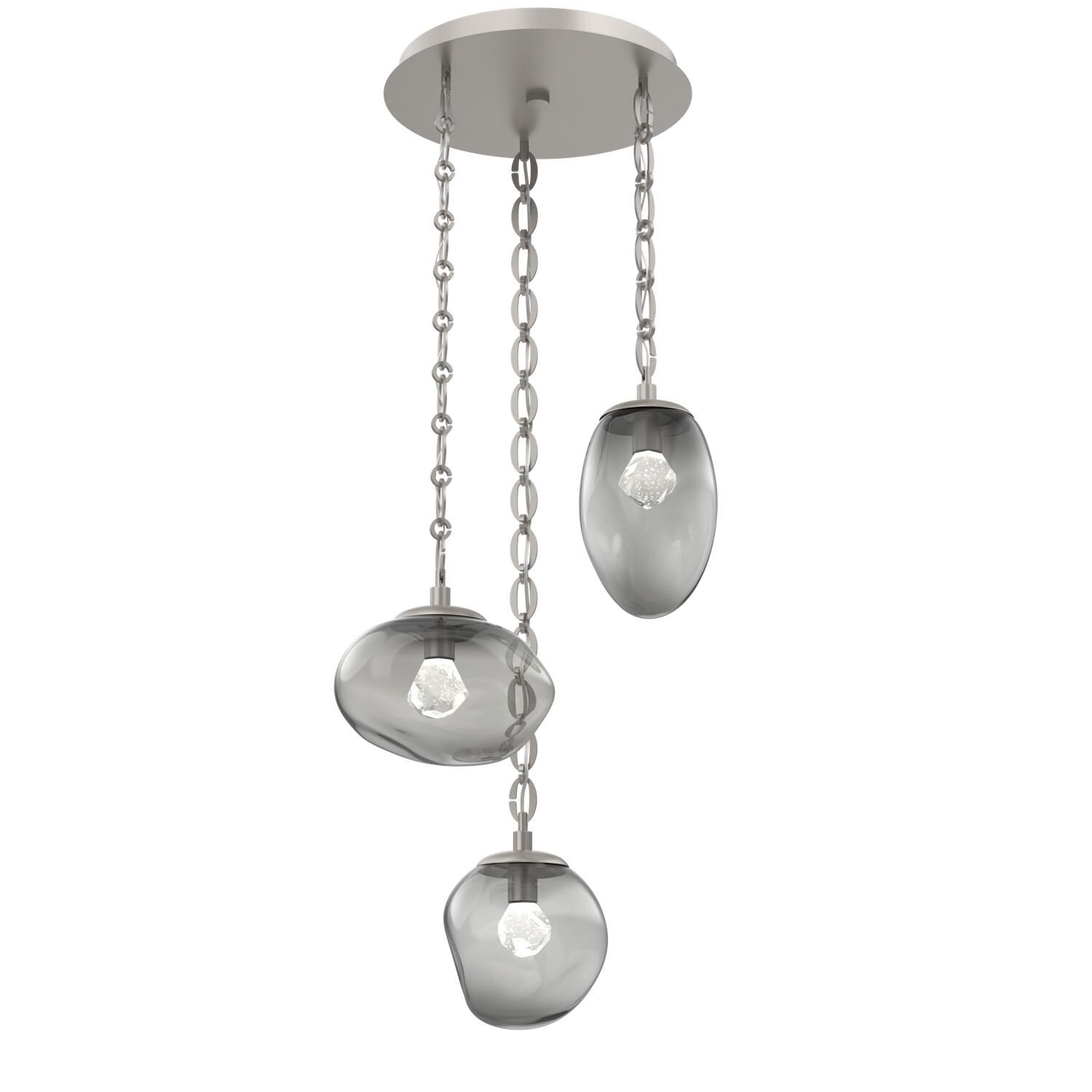 Levi Wilson Cosmos Led 22 Inch Multi Light Pendant by Hammerton Studio