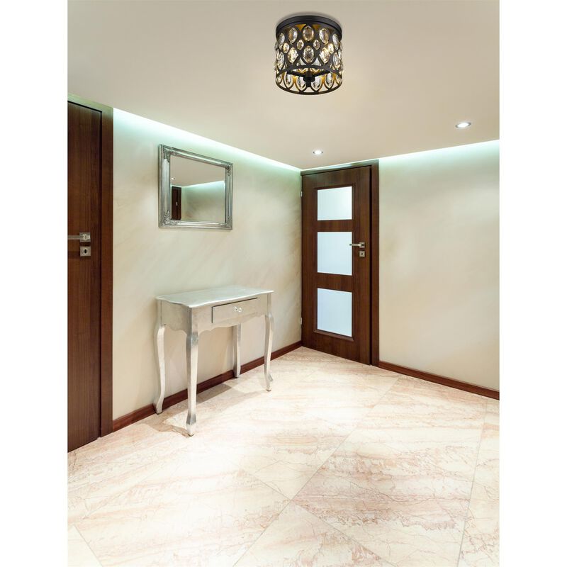 Dealey 12 Inch 3 Light Flush Mount by Z-Lite
