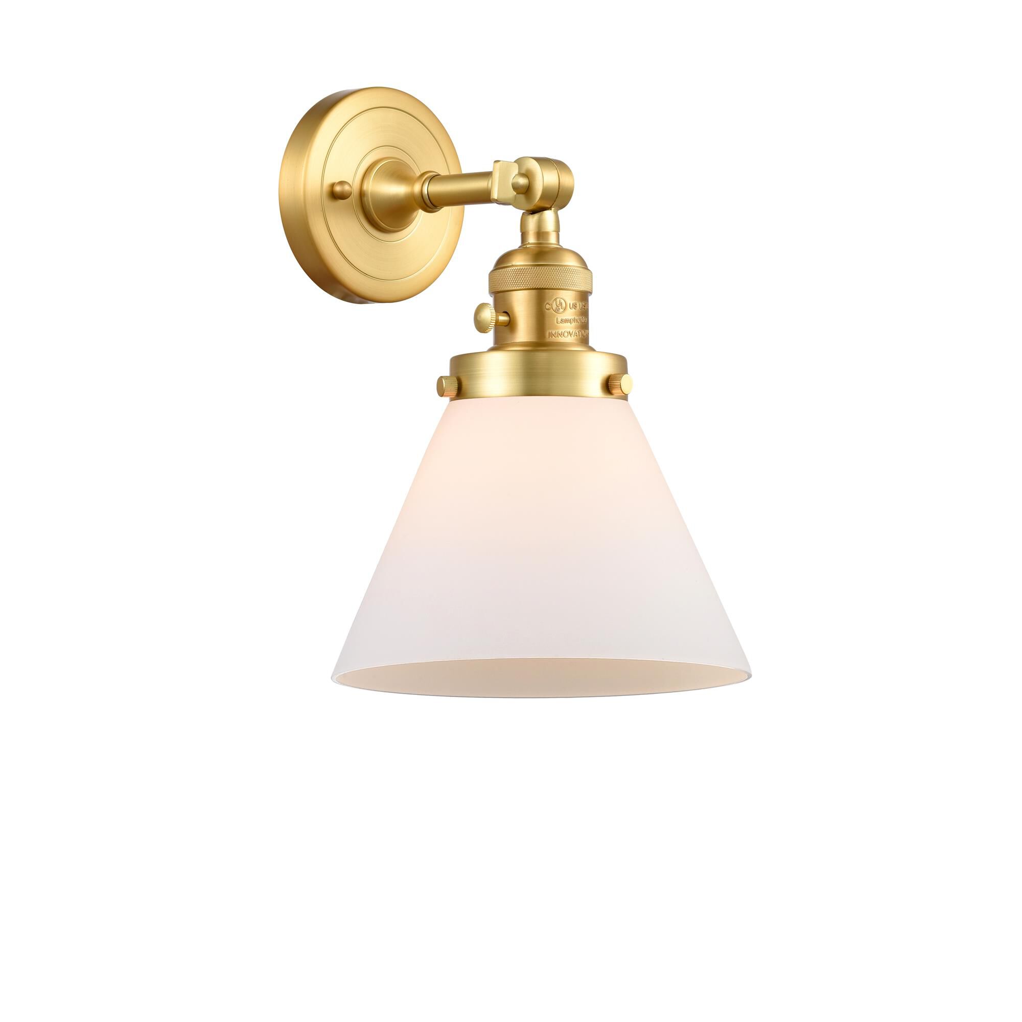 Bruno Marashlian Large Cone 10 Inch Wall Sconce by Innovations Lighting
