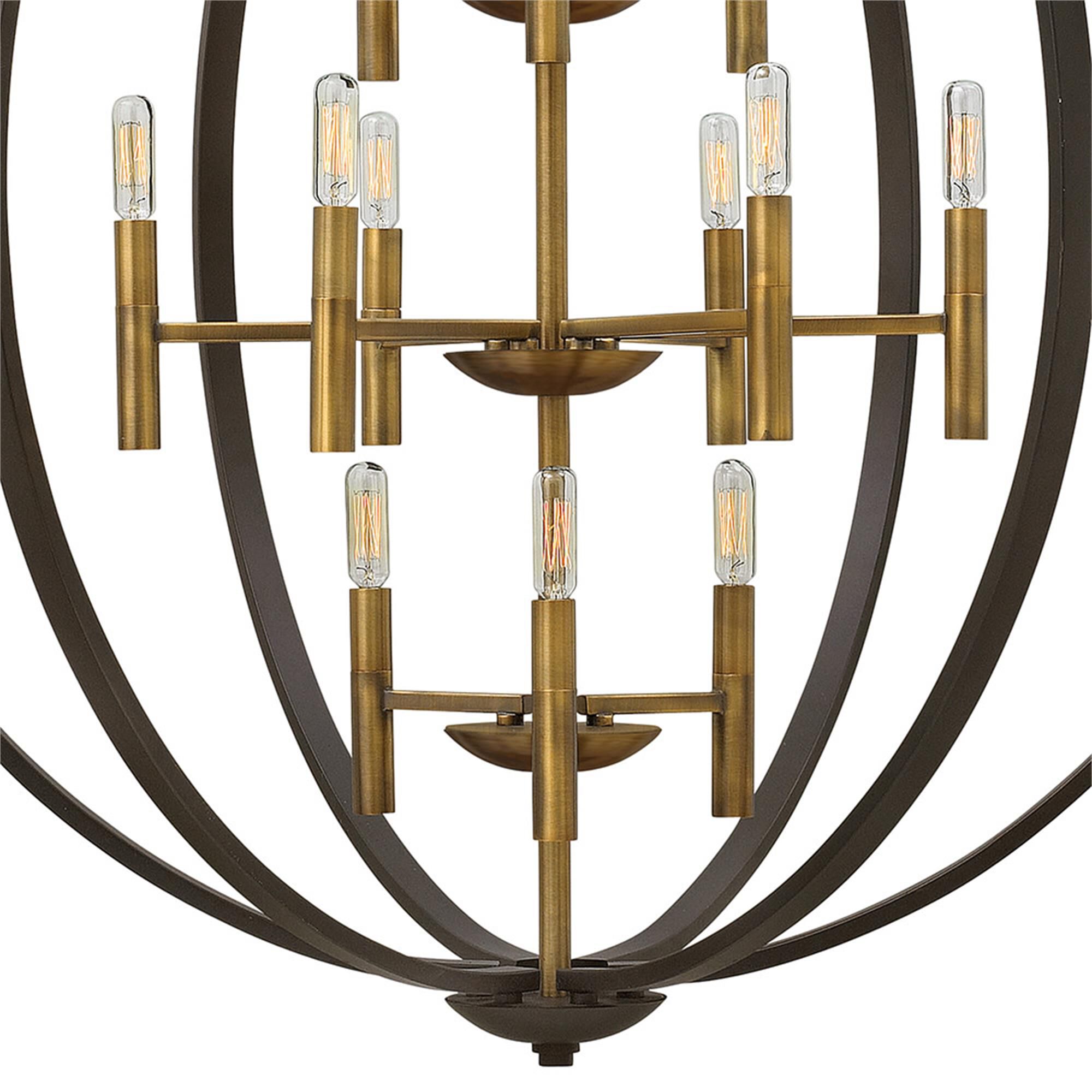 Euclid 36 Inch Chandelier,
