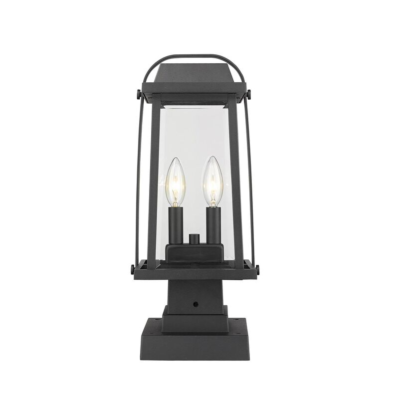 Millworks 18 Inch Outdoor Pier Lamp by Z-Lite