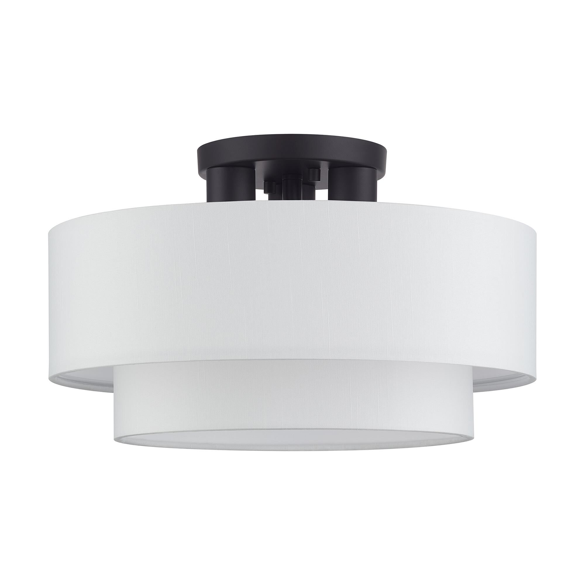 Manorwood 15 Inch Semi Flush Mount by Livex Lighting