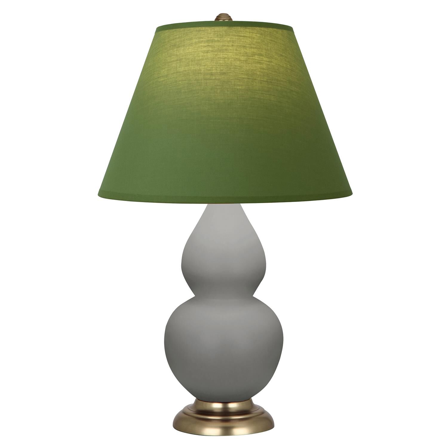Shown in Matte Smokey Taupe finish and Tea Green and Taupe shade and Bronze accent