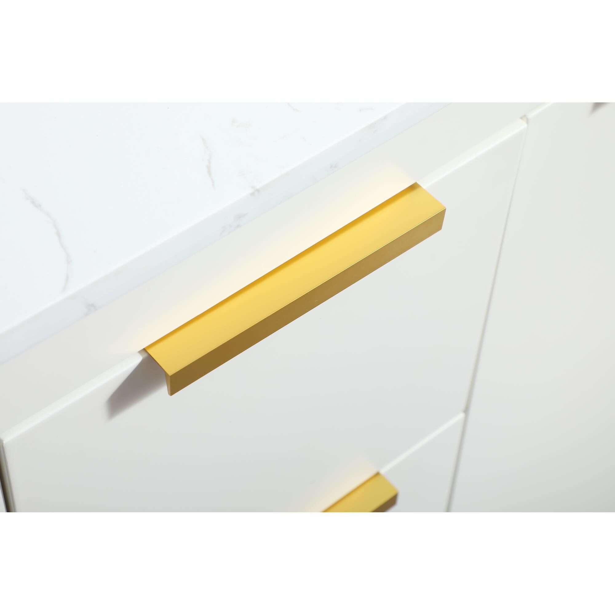 Shown in White finish