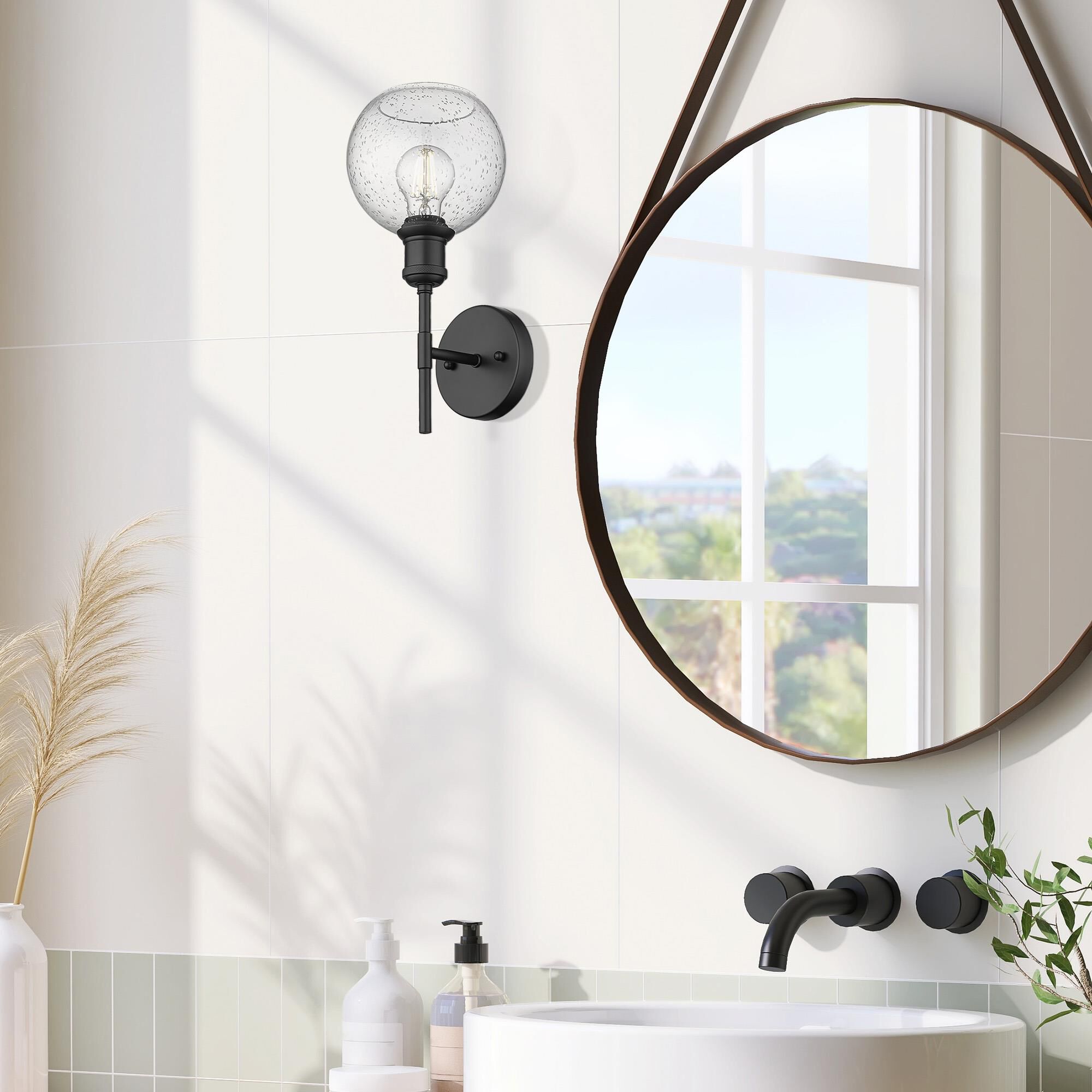 Axel 7 Inch Wall Sconce by Golden Lighting