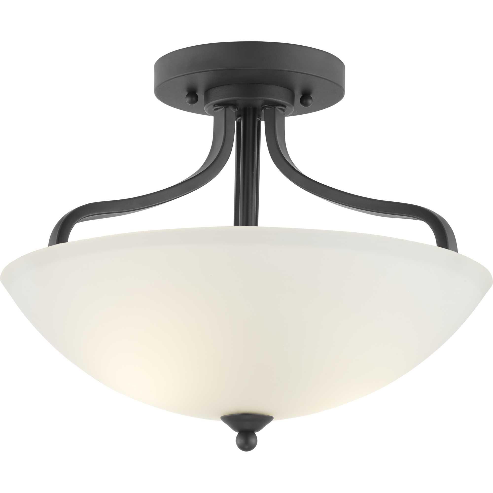 Laird 15 Inch 3 Light Semi Flush Mount by Progress Lighting