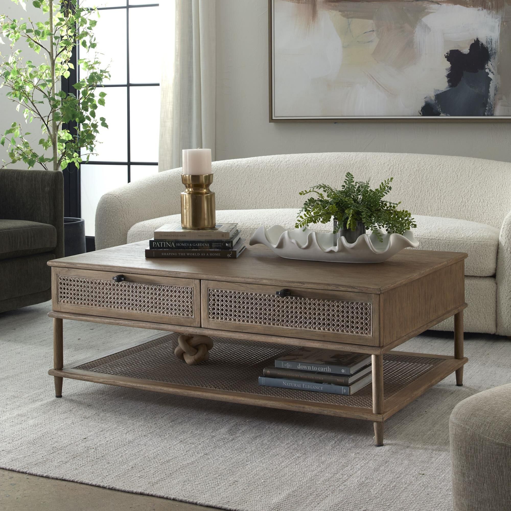 Coast 48 Inch Coffee Table by Uttermost