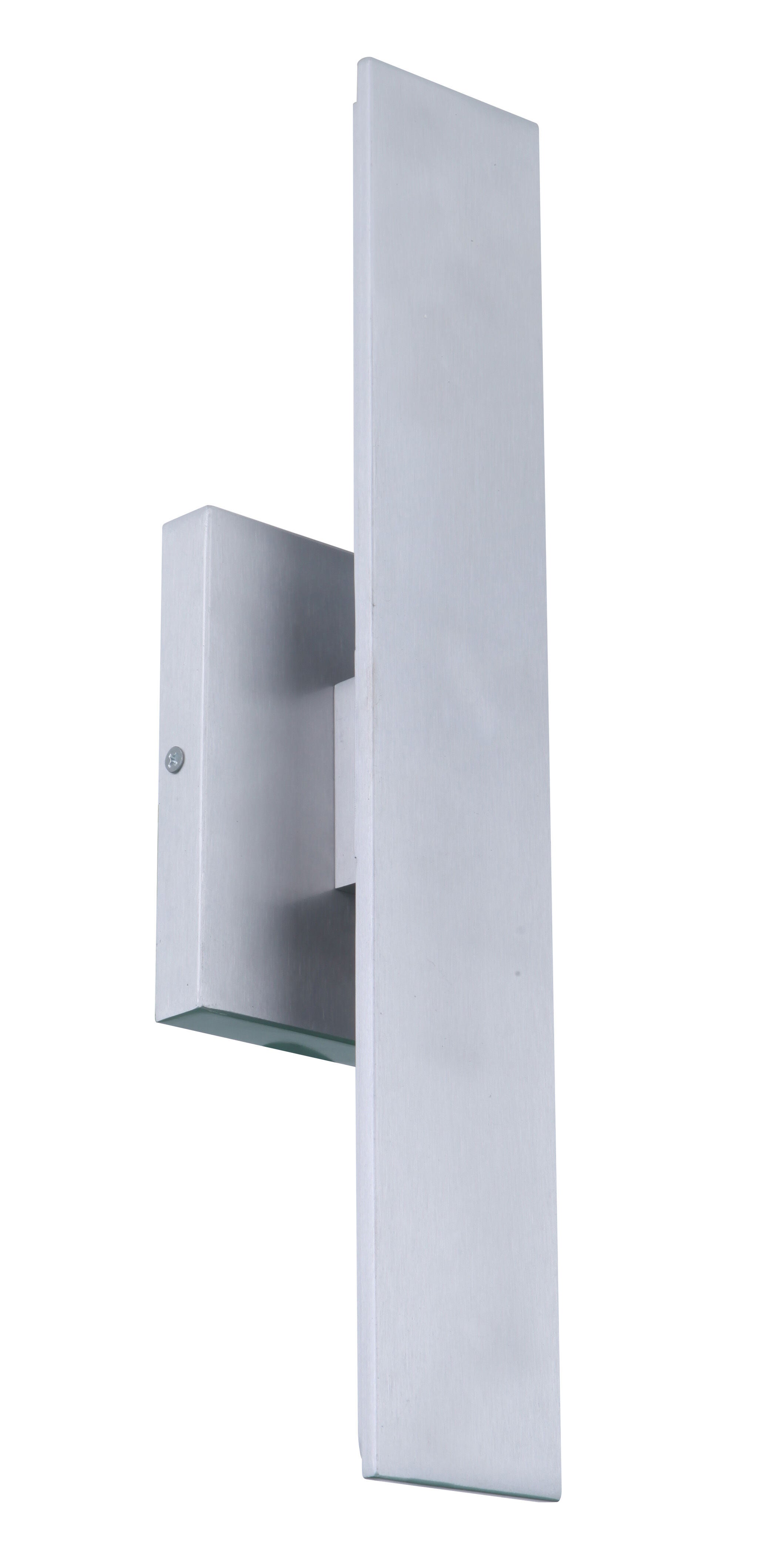 Shown in Brushed Aluminum finish