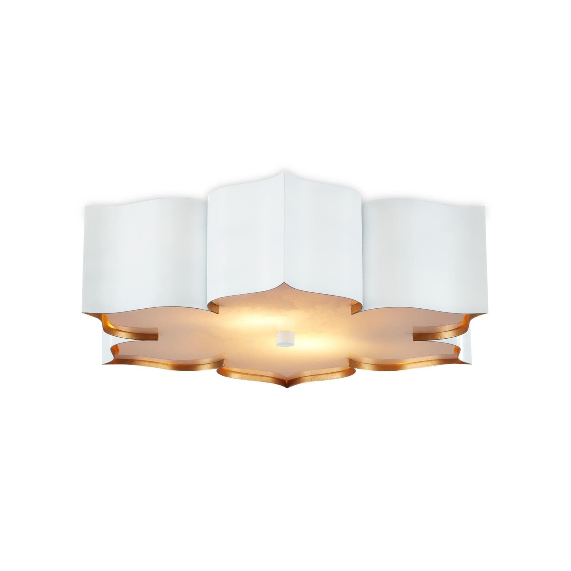 Grand Lotus 19 Inch Flush Mount,