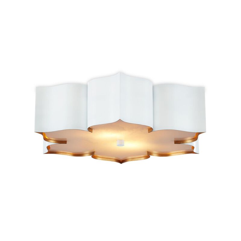 Grand Lotus 19 Inch Flush Mount by Currey and Company