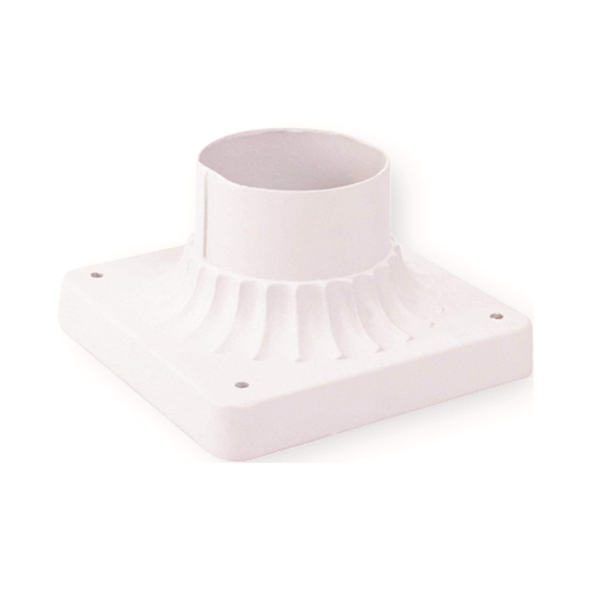 Shown in Textured White finish