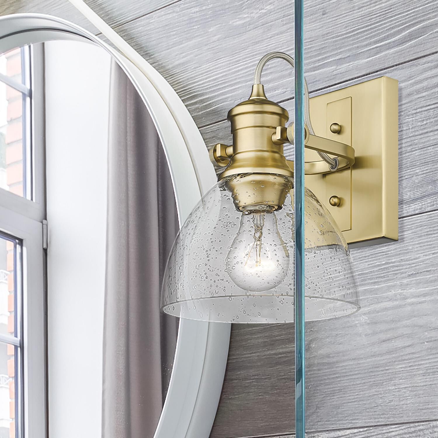 Hines 9 Inch Bath Fixture by Golden Lighting