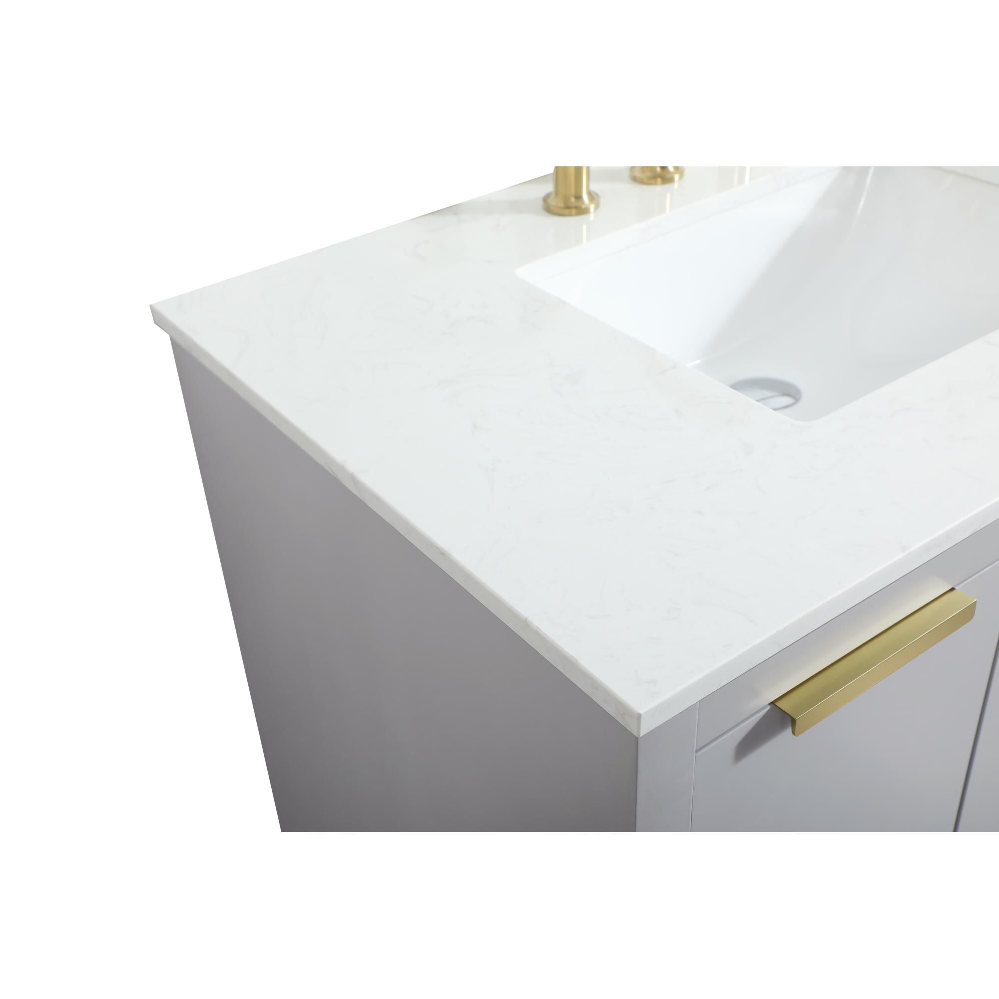 Shown in Grey finish