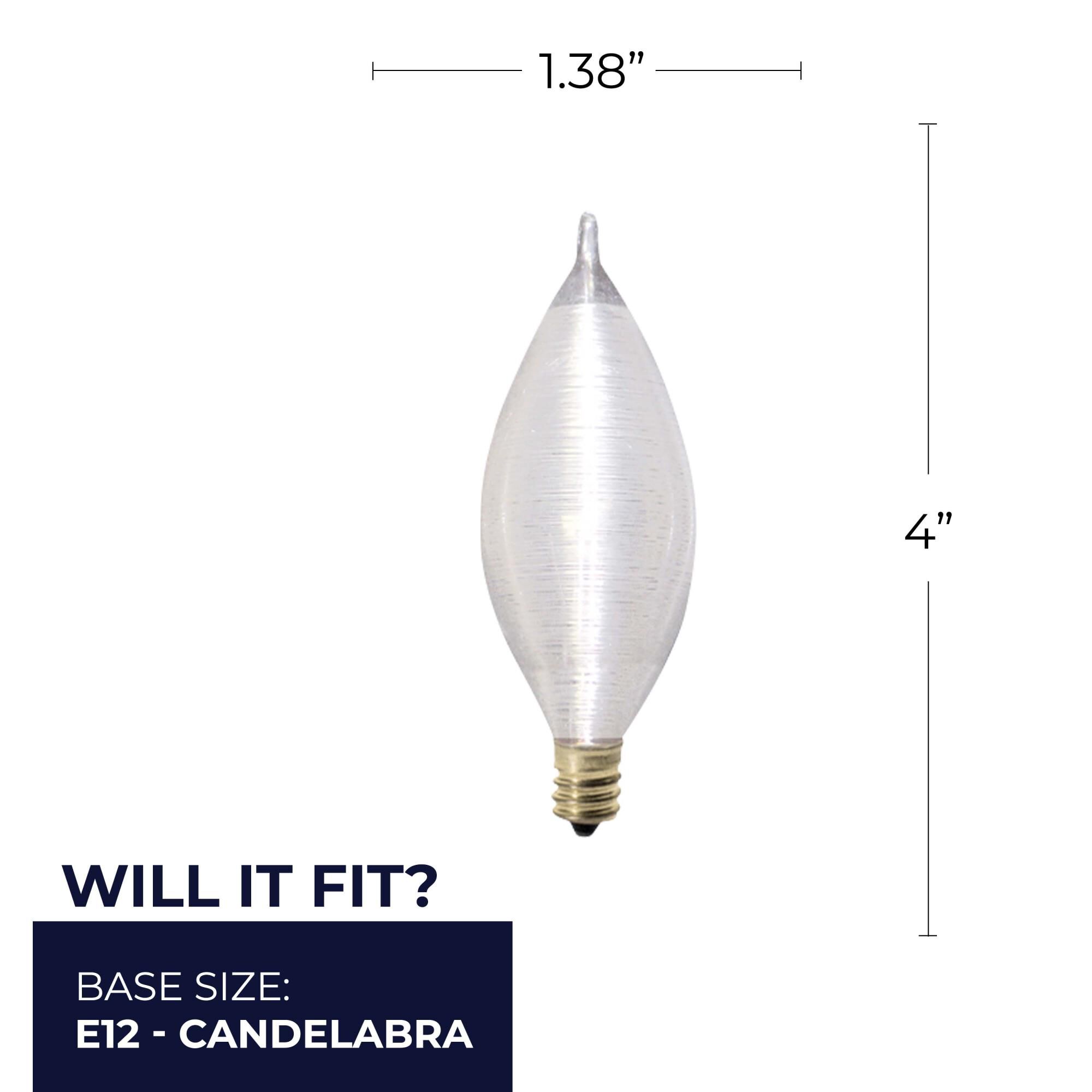25 Watt 0K C11 Incandescent Light Bulb by Bulbrite