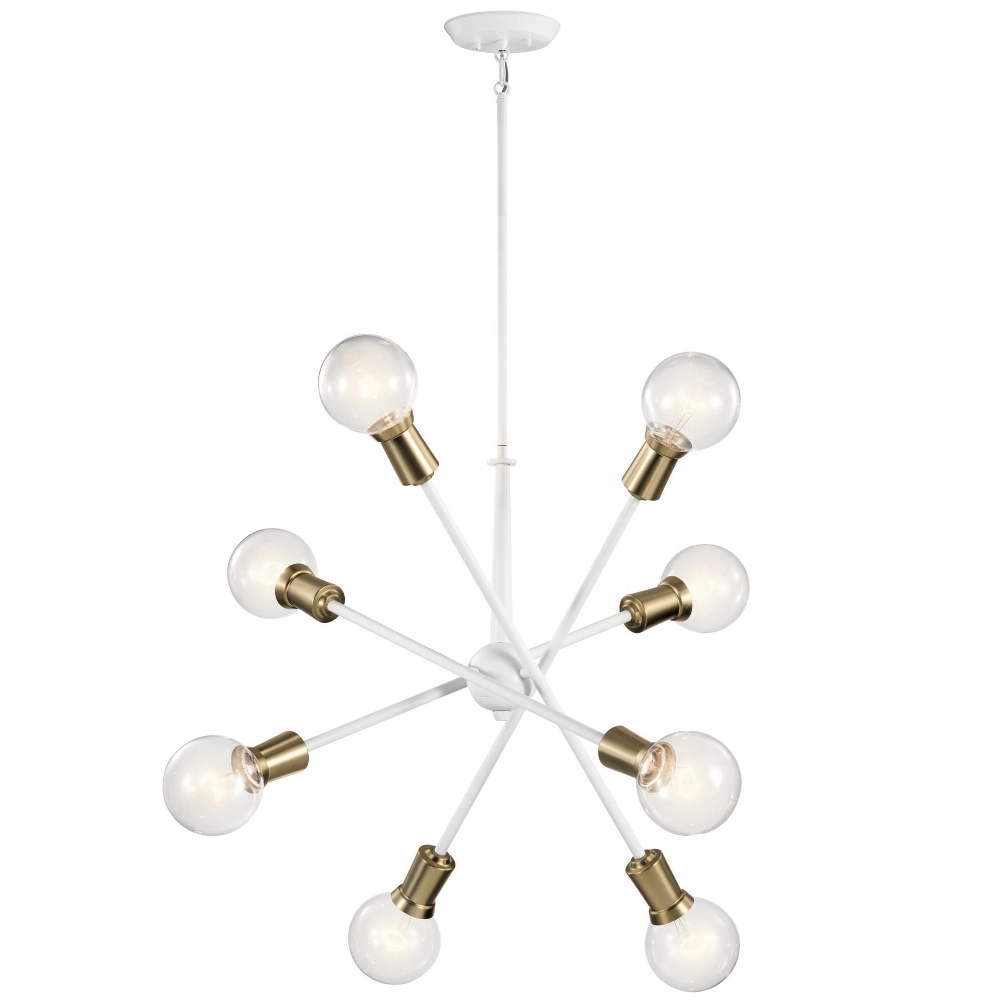 Shown in White finish