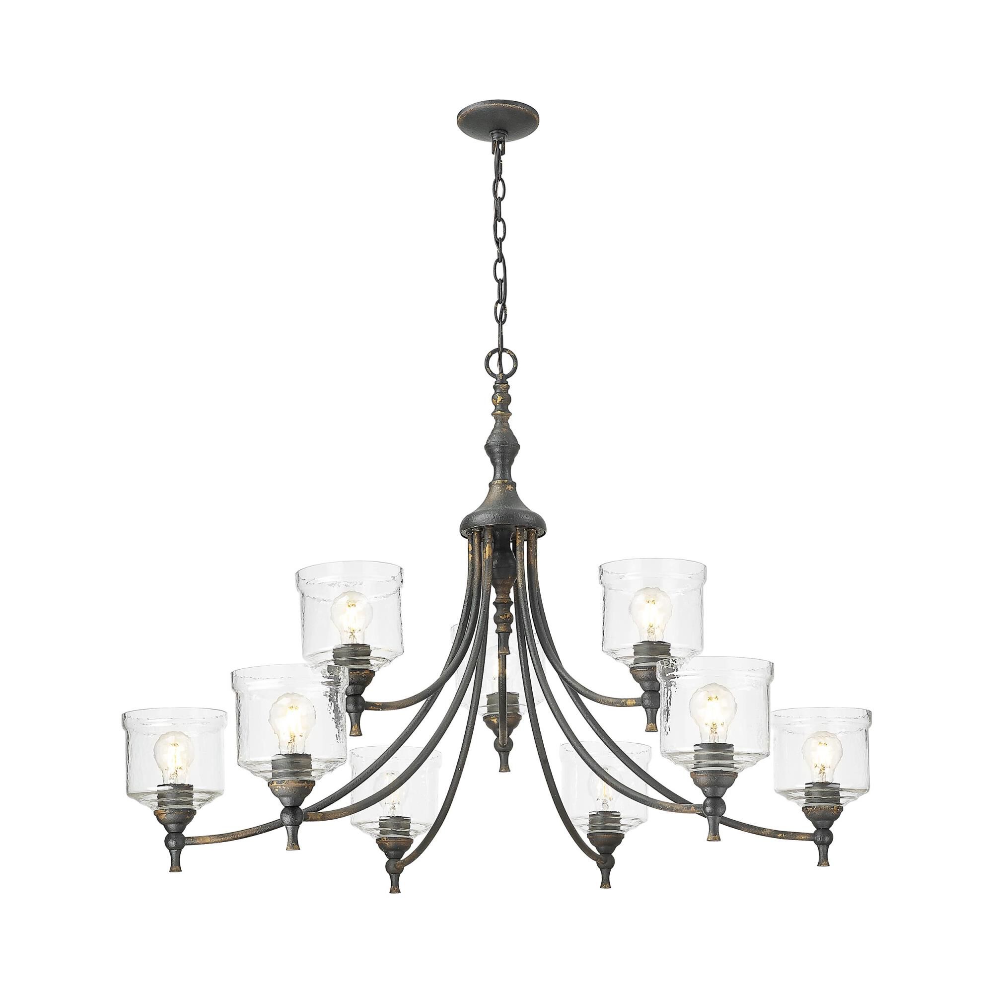 Keating 44 Inch Chandelier by Golden Lighting