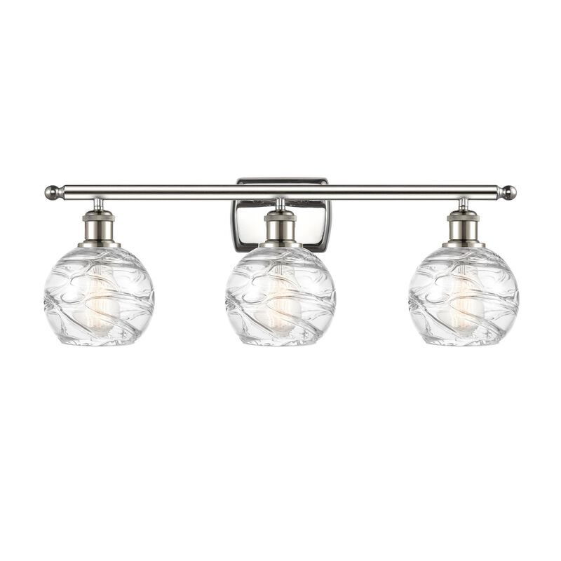 Bruno Marashlian Athens Deco Swirl 26 Inch Bath Vanity Light by Innovations Lighting