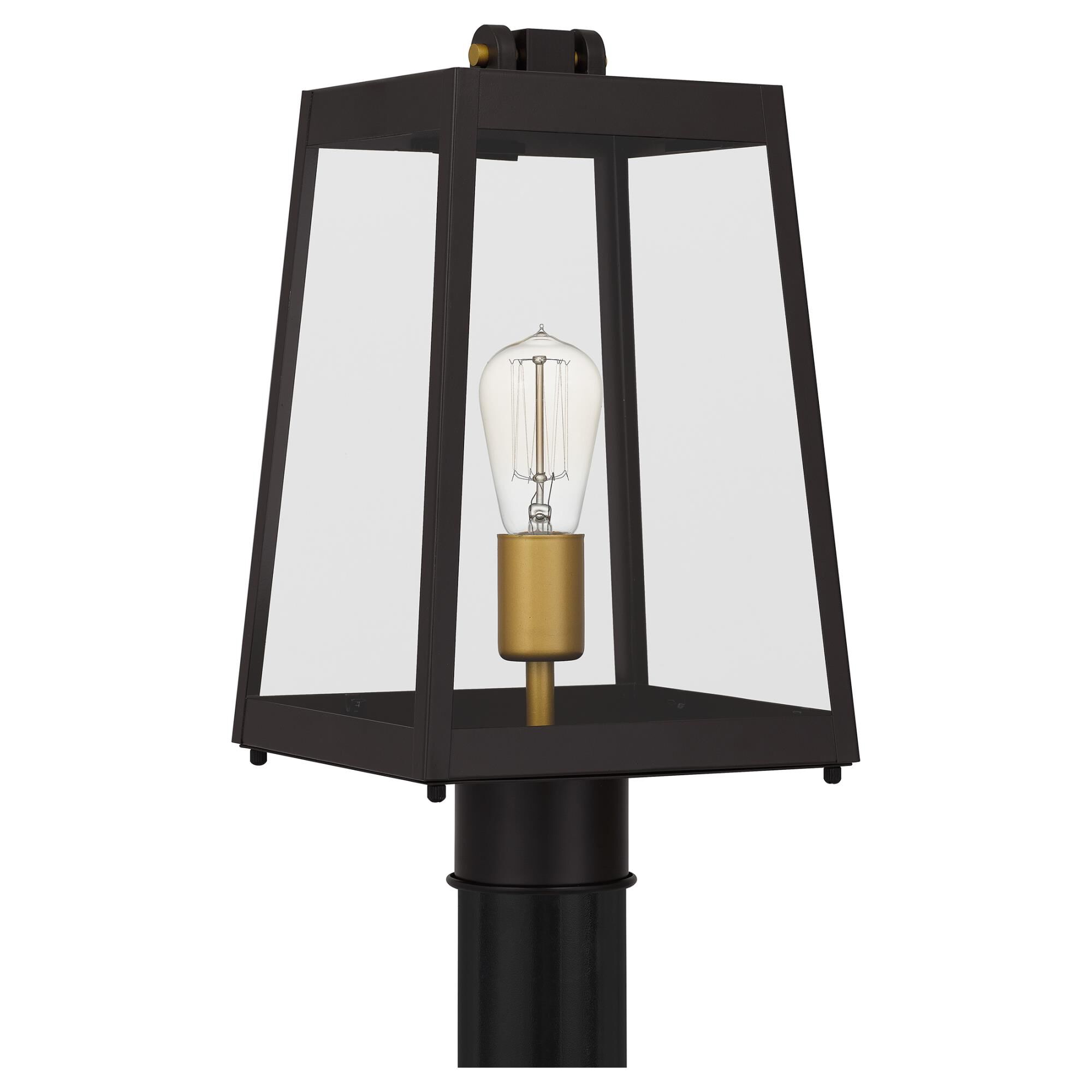 Quoizel Amberly Grove 15 Inch Tall Outdoor Post Lamp