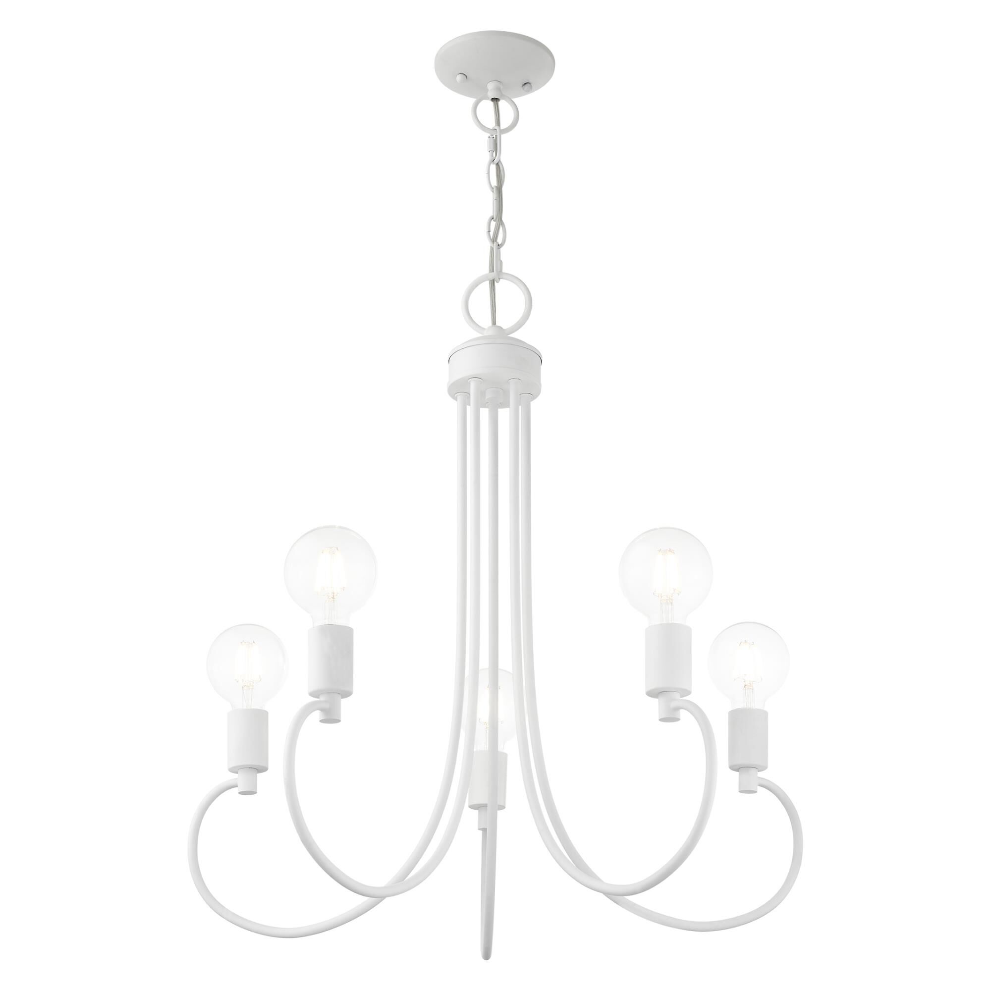 Shown in White finish