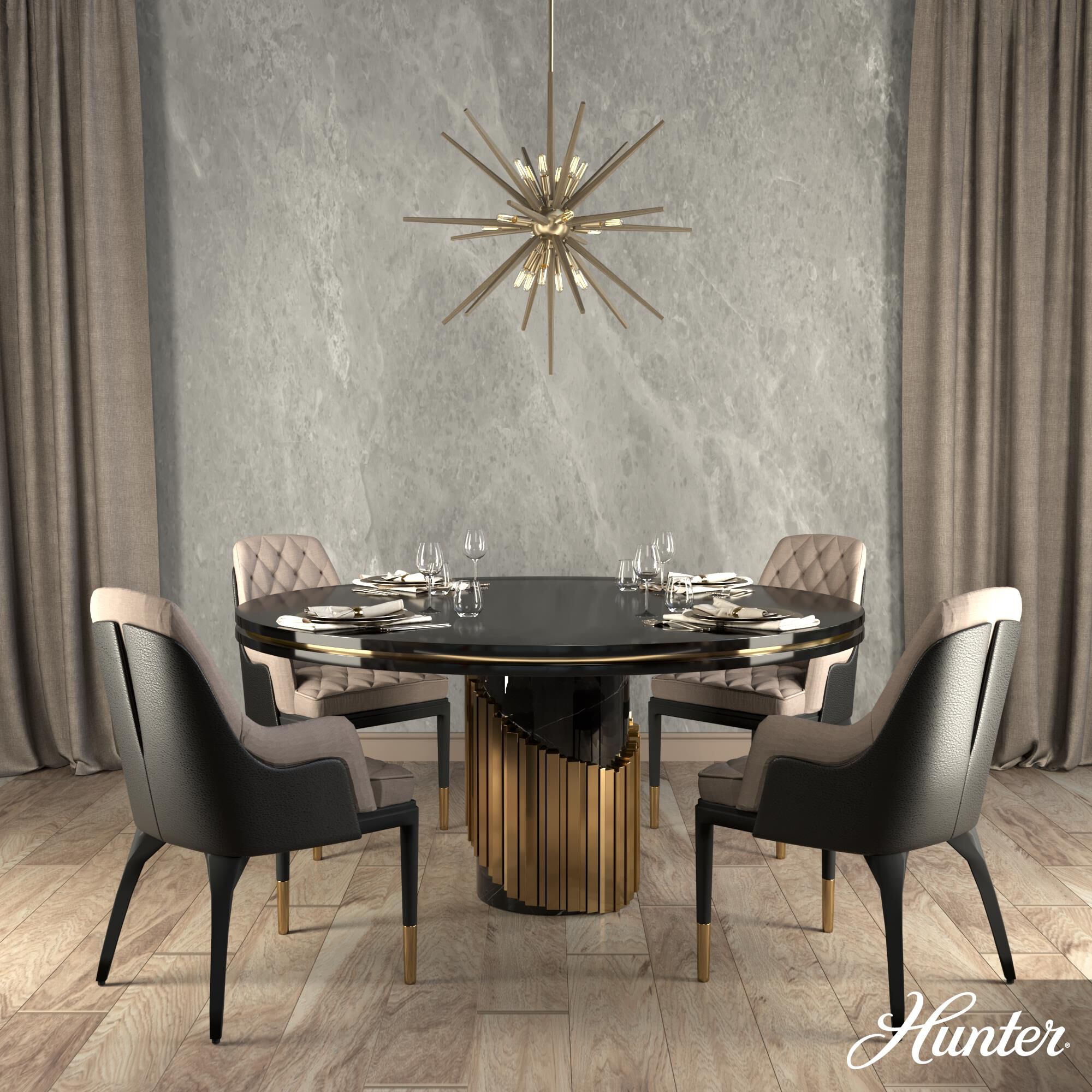 Jupiter Star 30 Inch Large Pendant by Hunter Fan