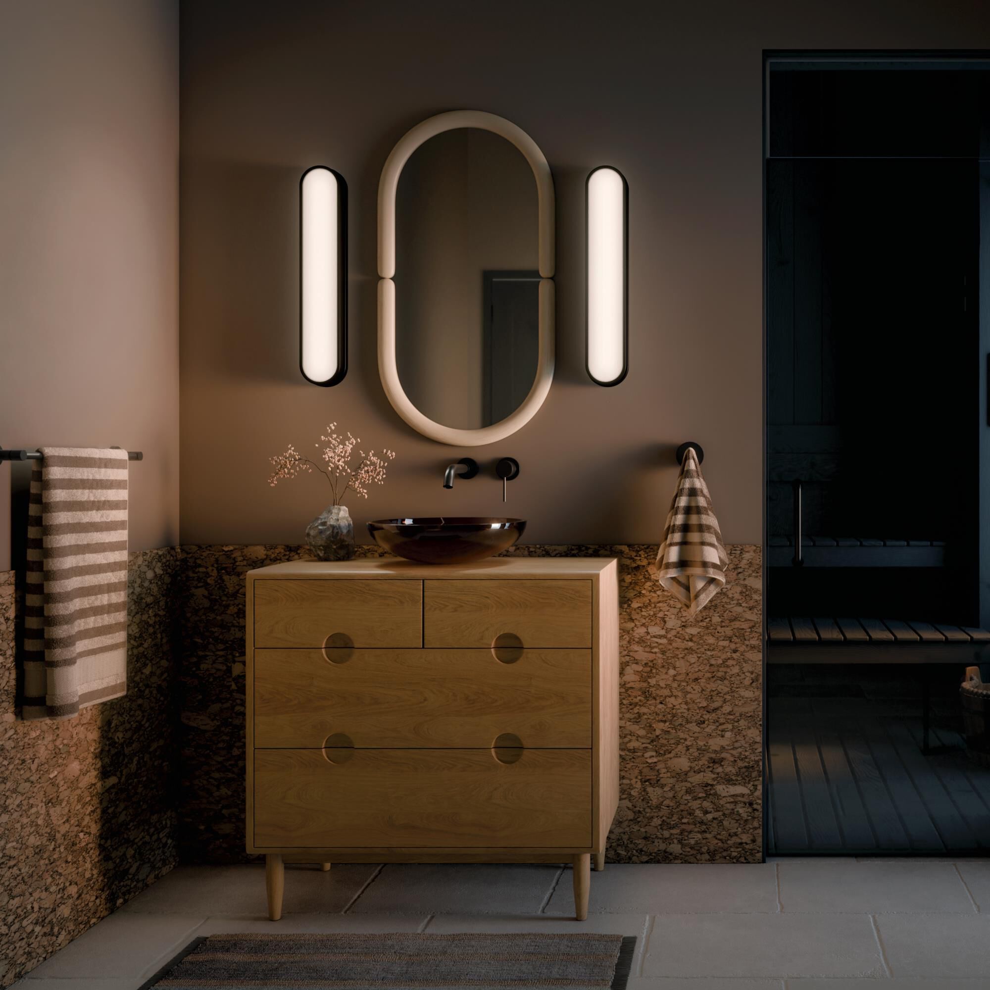 Daines 25 Inch Bath Vanity Light by Kichler Lighting