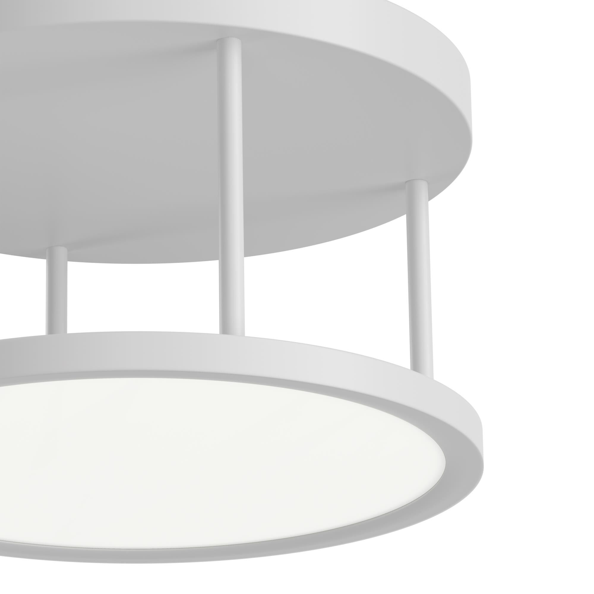 Lavi 15 Inch 1 Light LED Semi Flush Mount by Elan Lighting