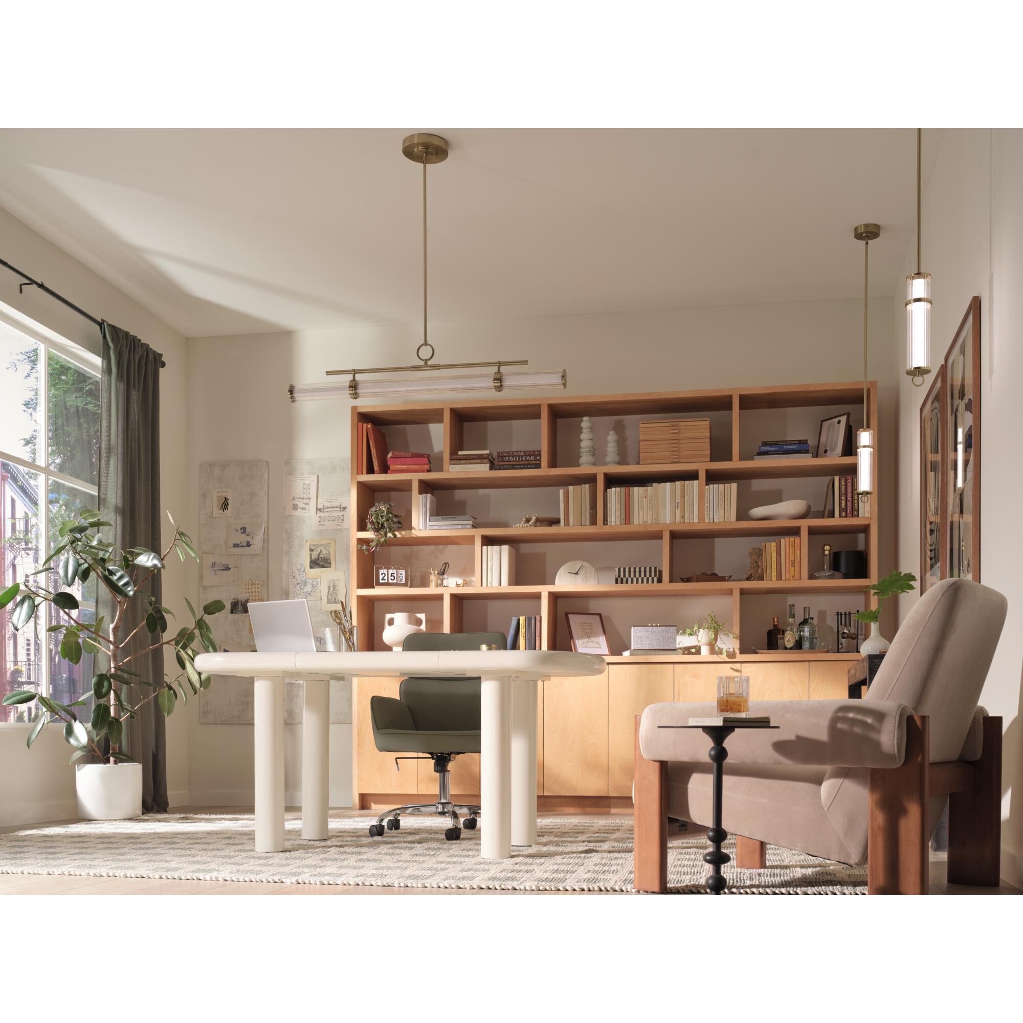 Riven 48 Inch Linear Suspension Light by Kichler Lighting