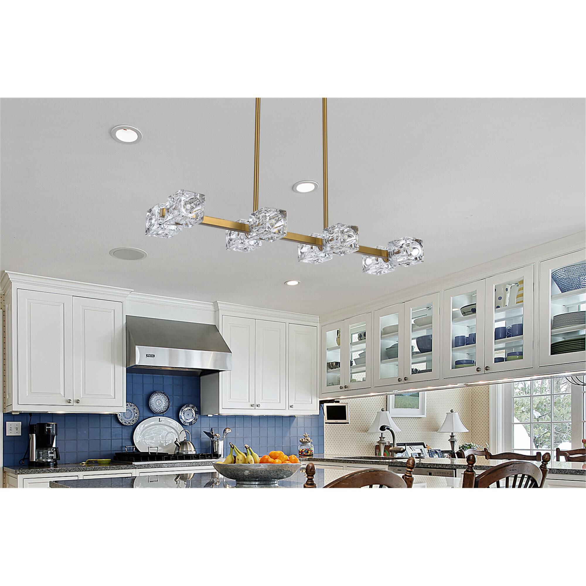 Lyra 30 Inch Linear Suspension Light by Elegant Lighting