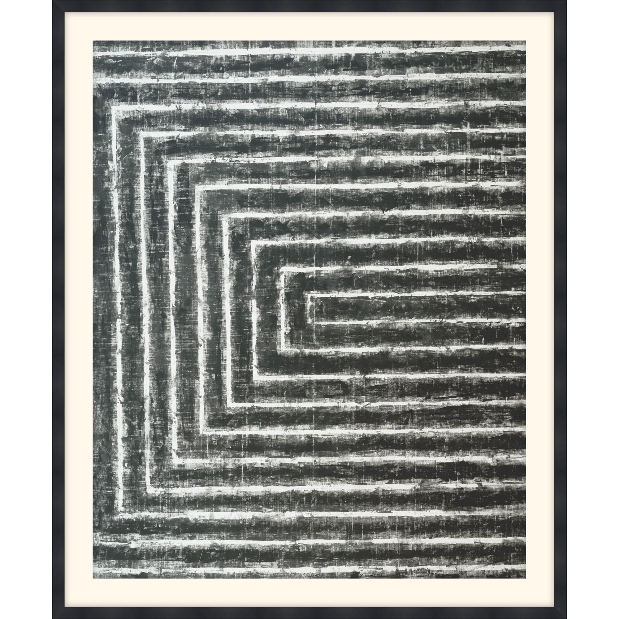 Studio L57 Contempo Linear Paths To The Past Print by LEVEL57