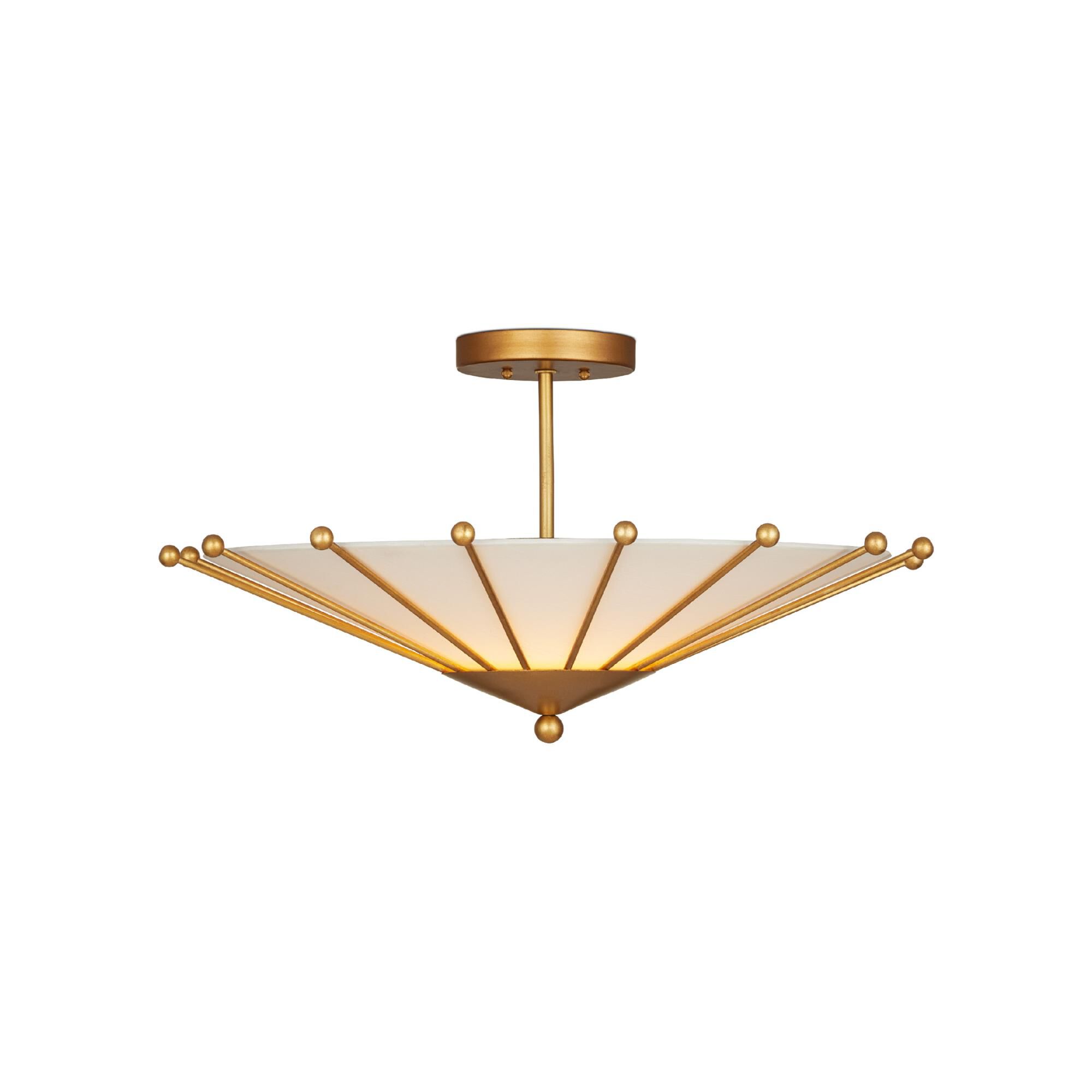 Epoch 26 Inch Semi Flush Mount by Currey and Company