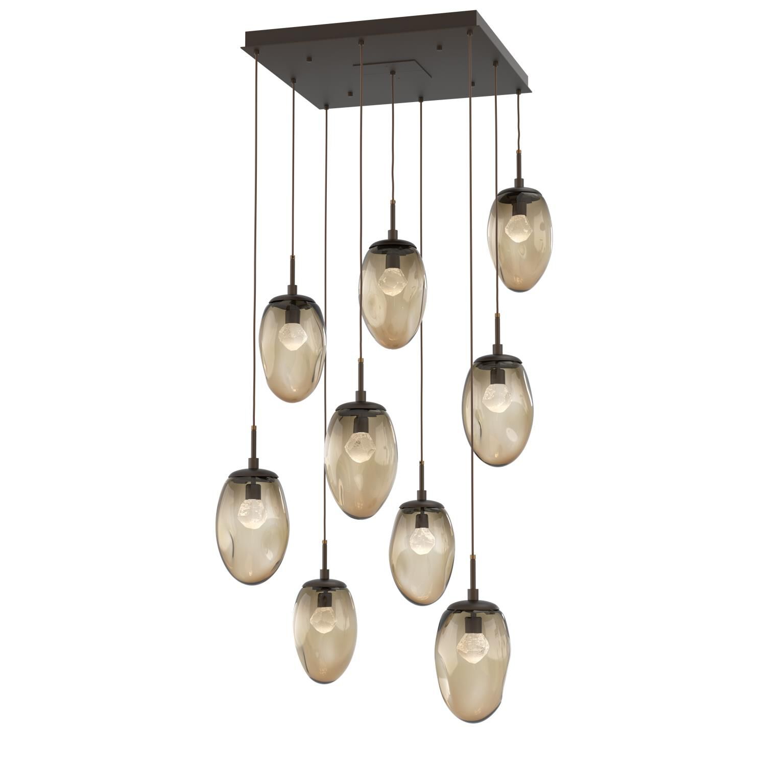 Levi Wilson Nebula 32 Inch 9 Light LED Multi Light Pendant by Hammerton Studio
