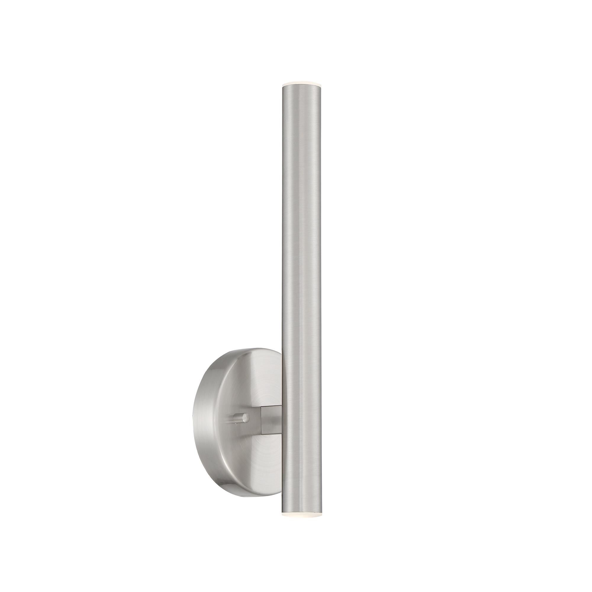 Shown in Brushed Nickel finish and Steel glass and Steel shade